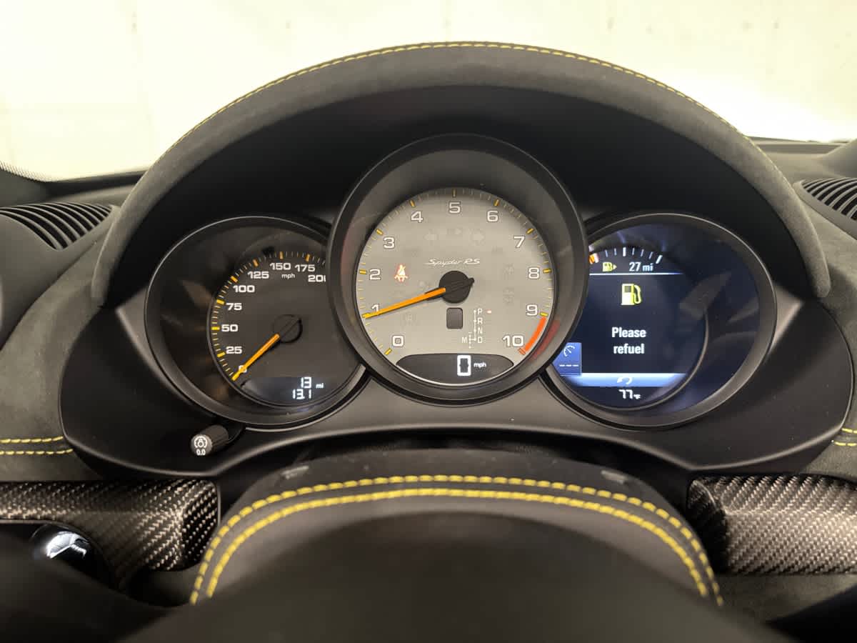 new 2025 Porsche 718 Spyder car