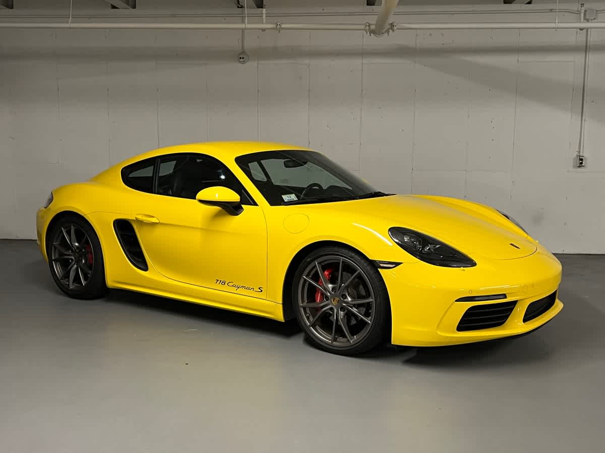 used 2023 Porsche 718 Cayman car, priced at $86,997