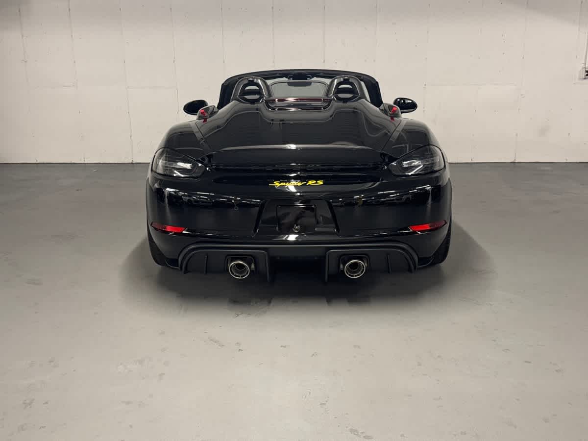 new 2025 Porsche 718 Spyder car