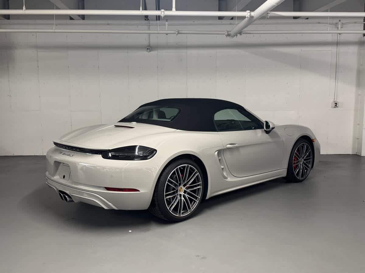 used 2025 Porsche 718 Boxster car, priced at $107,997