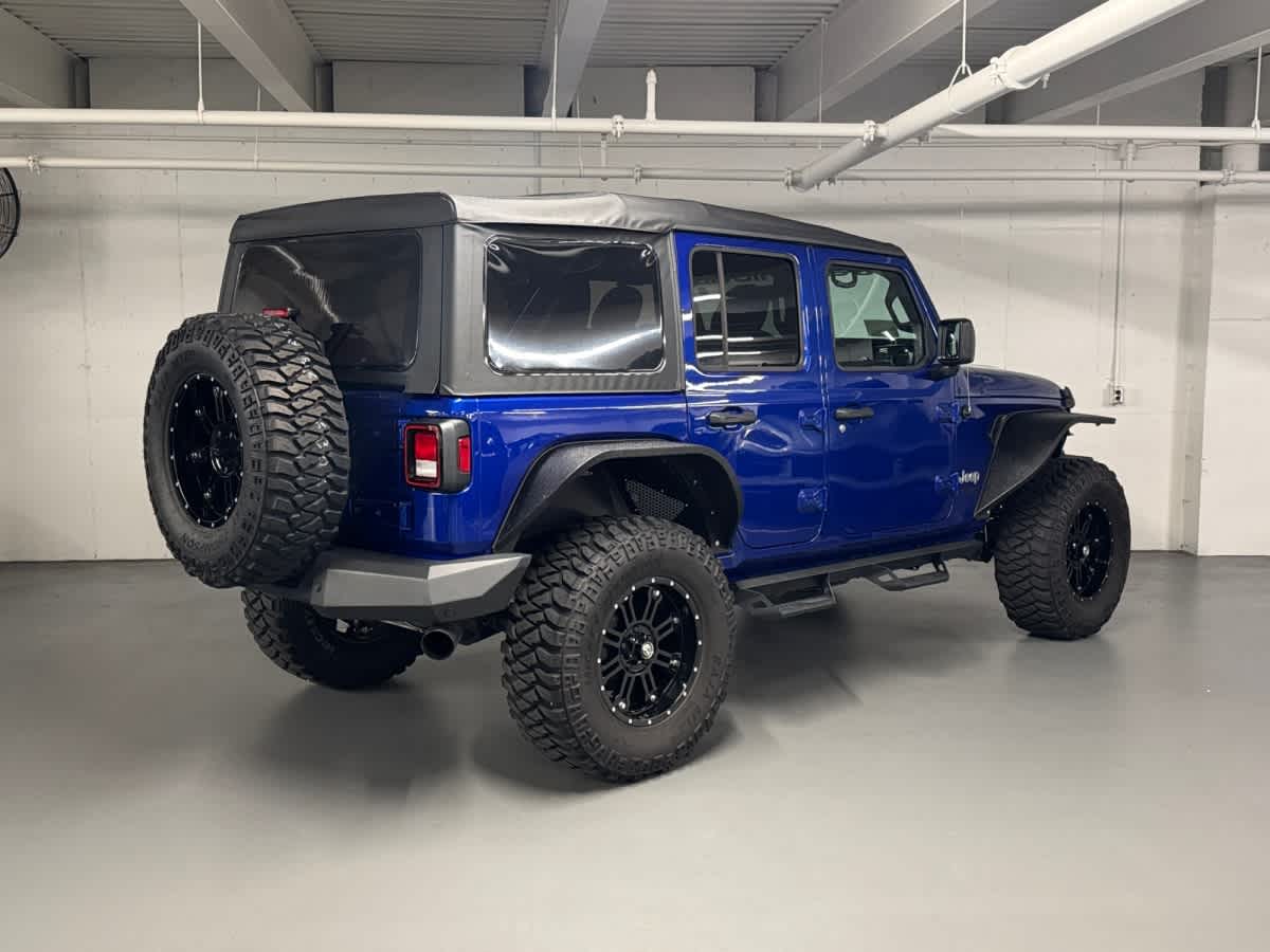 used 2019 Jeep Wrangler Unlimited car, priced at $34,997