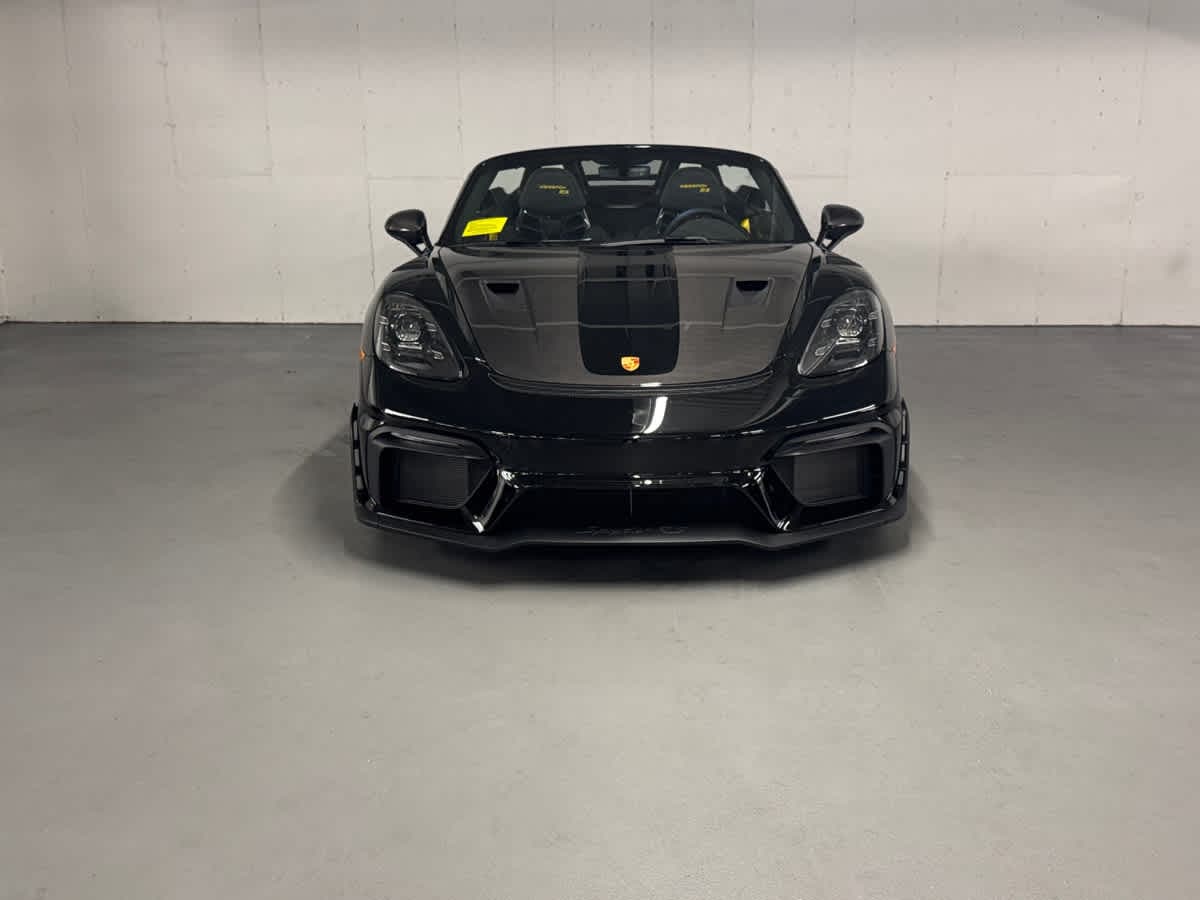 new 2025 Porsche 718 Spyder car