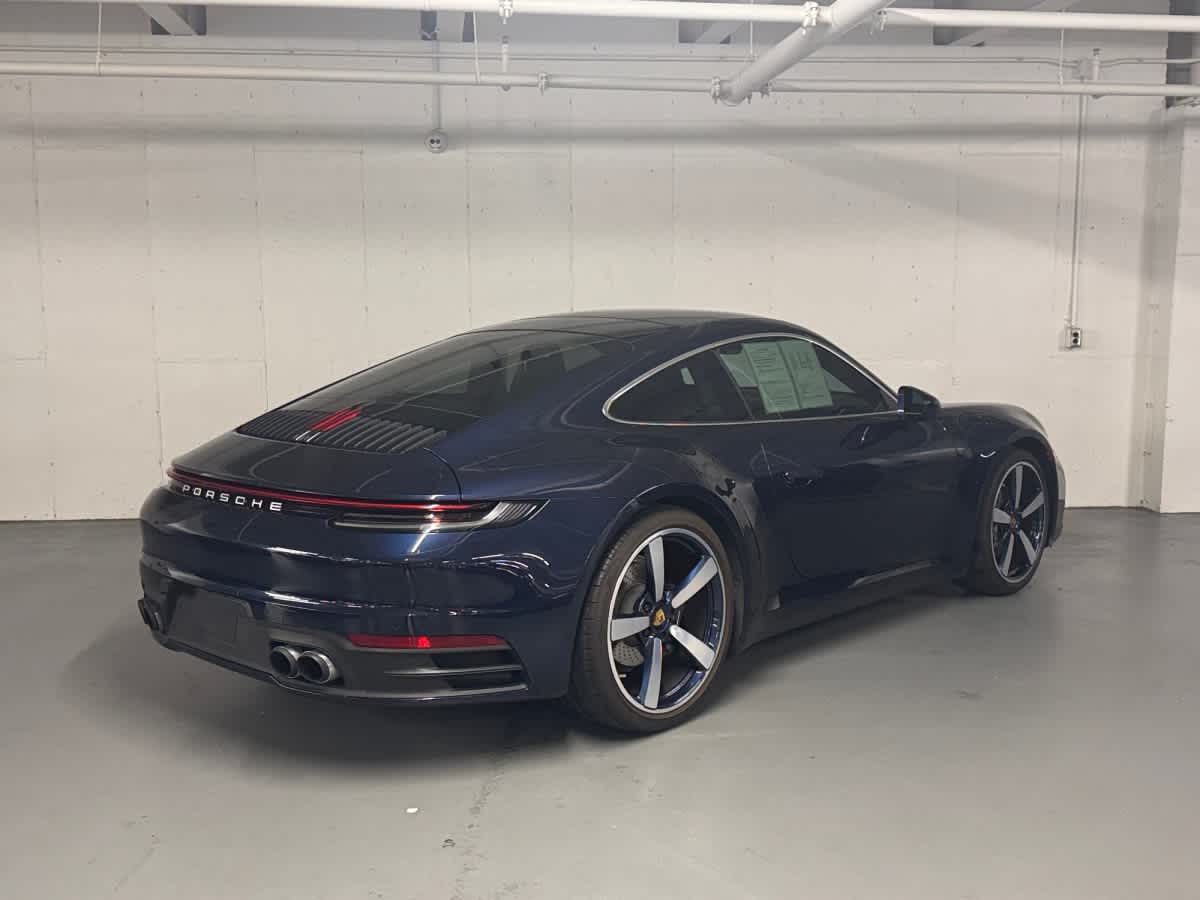 used 2022 Porsche 911 car, priced at $128,497