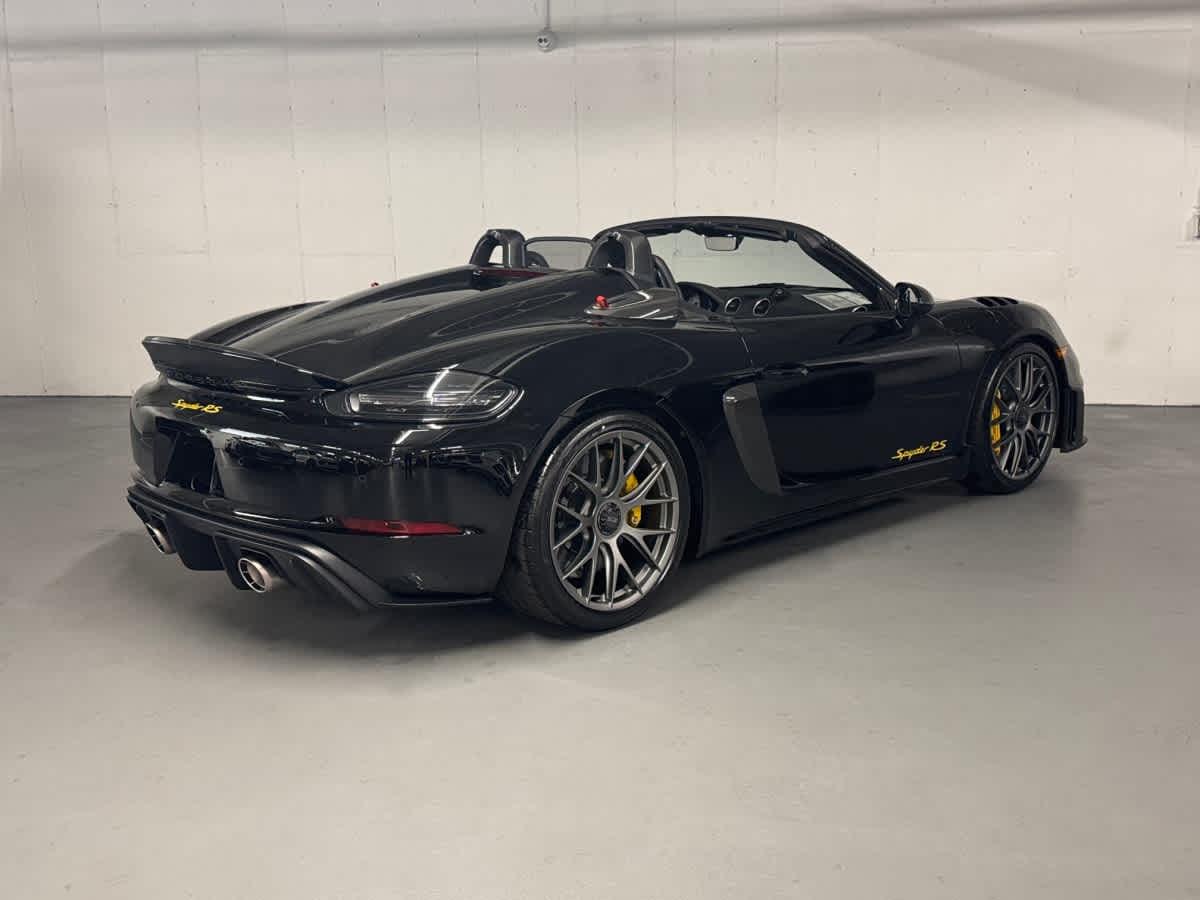 new 2025 Porsche 718 Spyder car