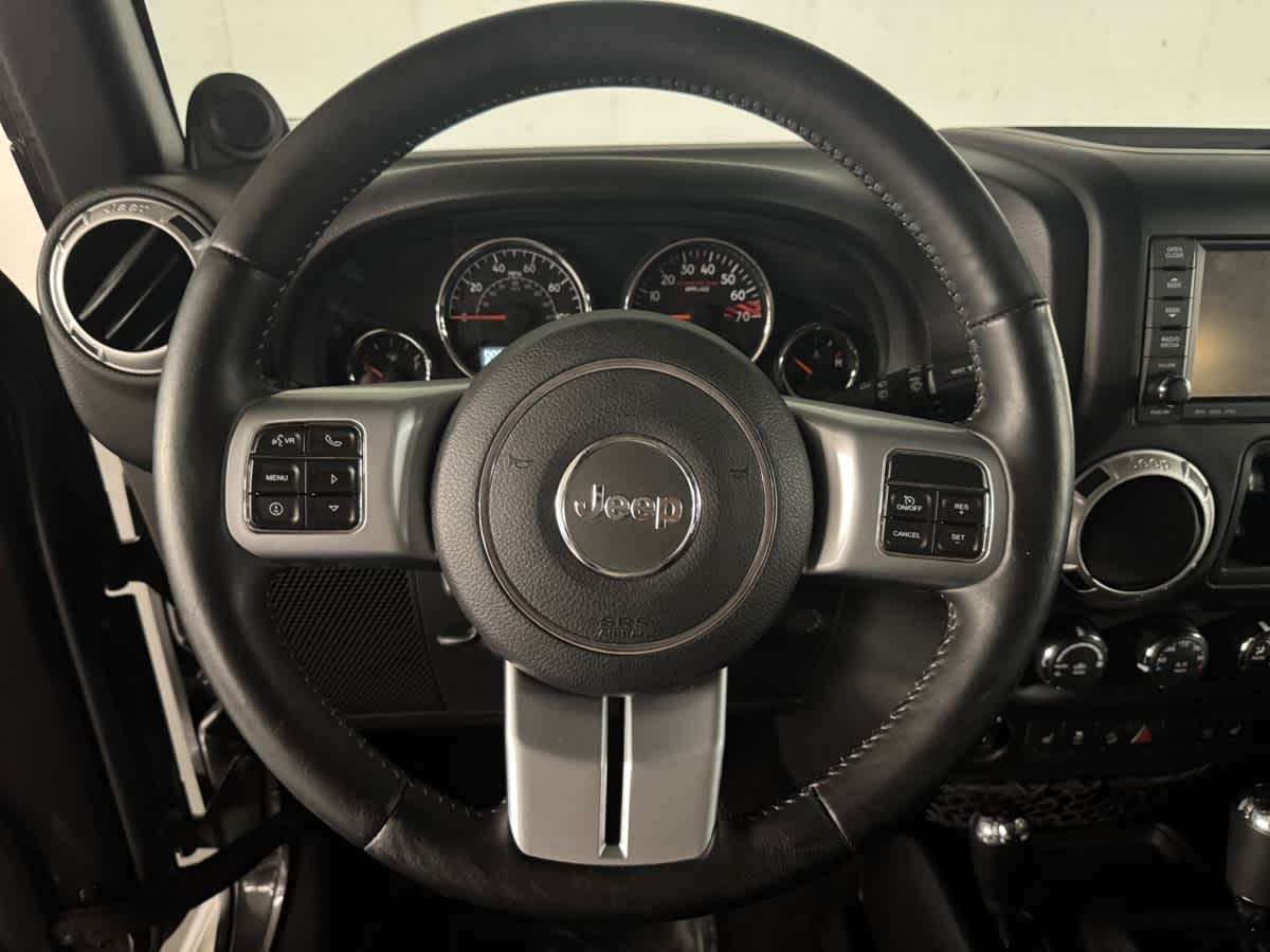 used 2014 Jeep Wrangler Unlimited car, priced at $20,497