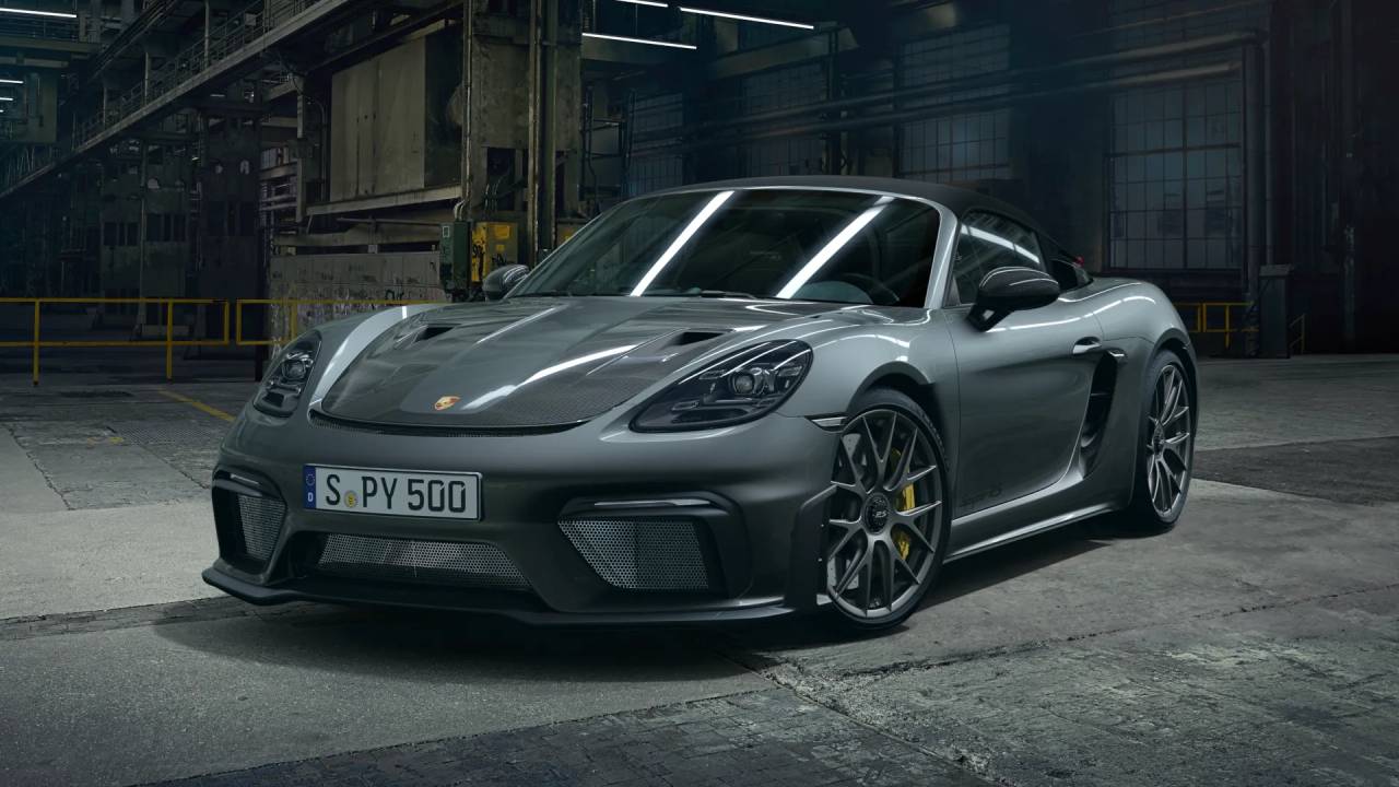 new 2025 Porsche 718 Spyder RS car