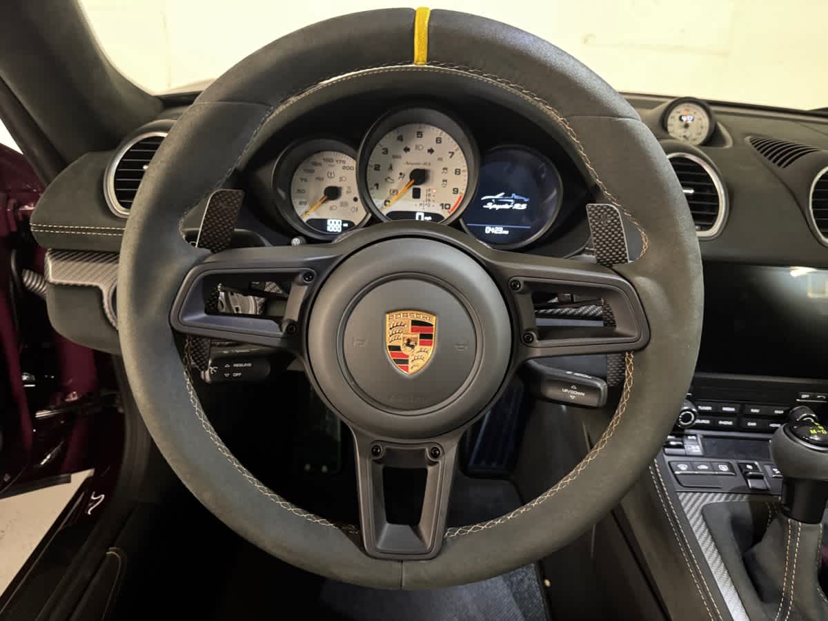 used 2025 Porsche 718 Spyder car, priced at $249,998