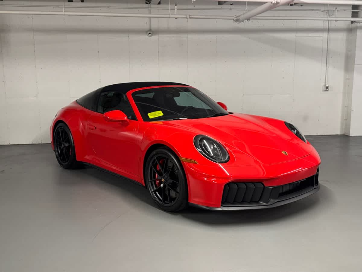 used 2025 Porsche 911 Targa car, priced at $244,998