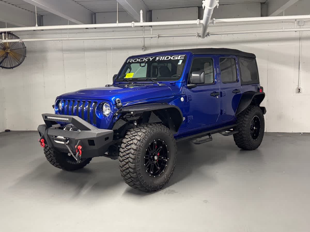 used 2019 Jeep Wrangler Unlimited car, priced at $34,997