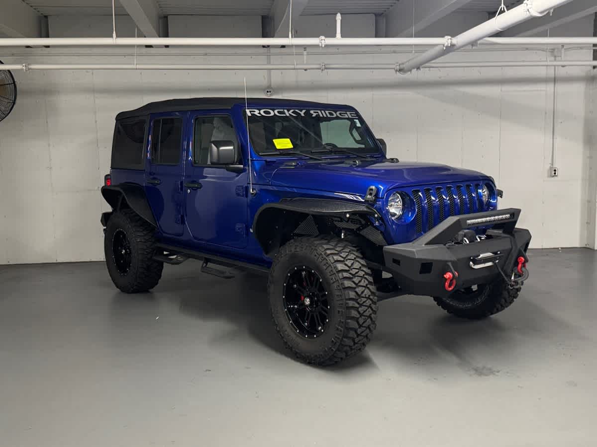 used 2019 Jeep Wrangler Unlimited car, priced at $34,997