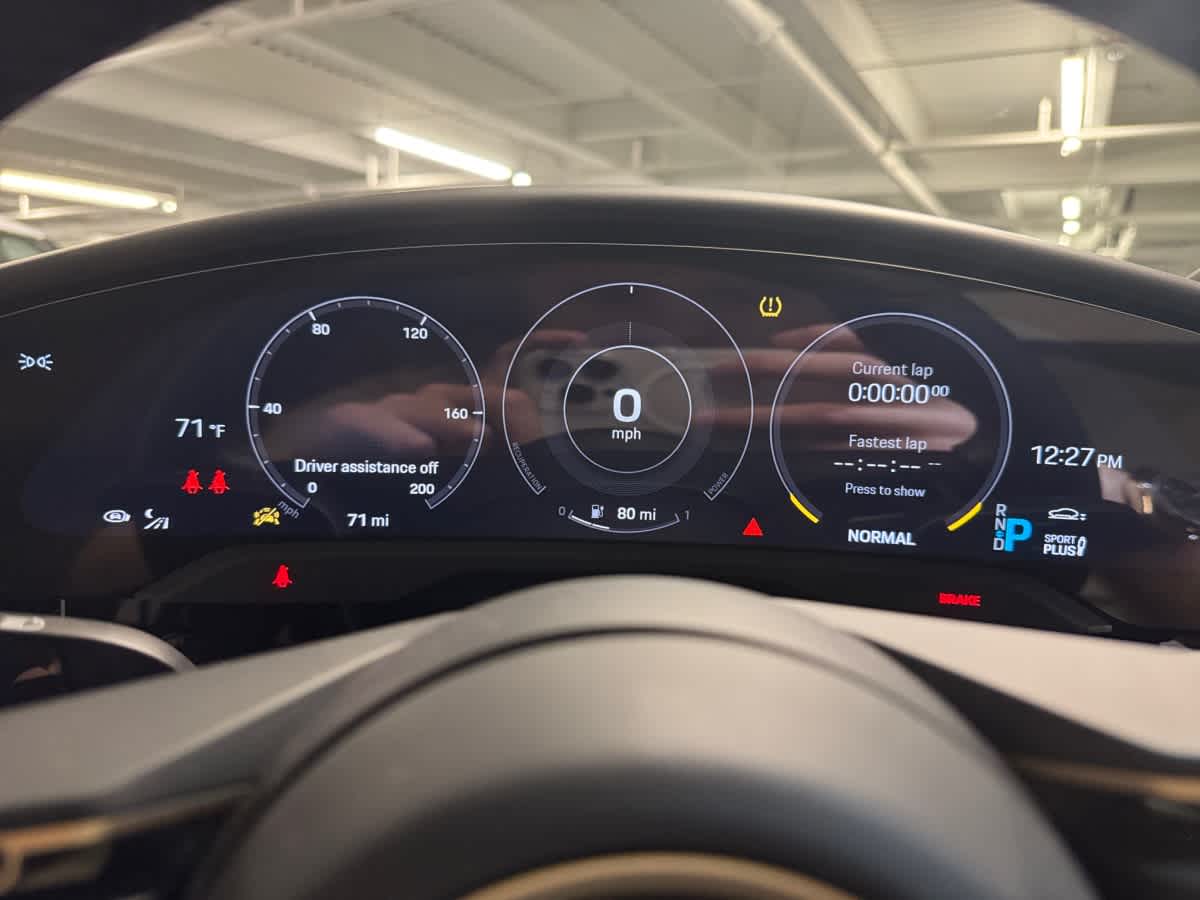 used 2024 Porsche Taycan car, priced at $170,497