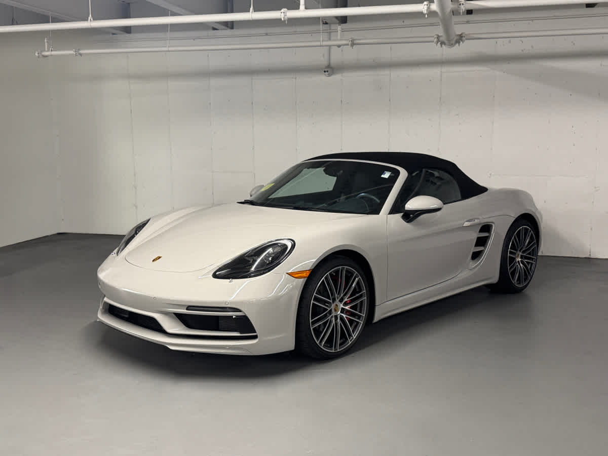 used 2025 Porsche 718 Boxster car, priced at $107,997