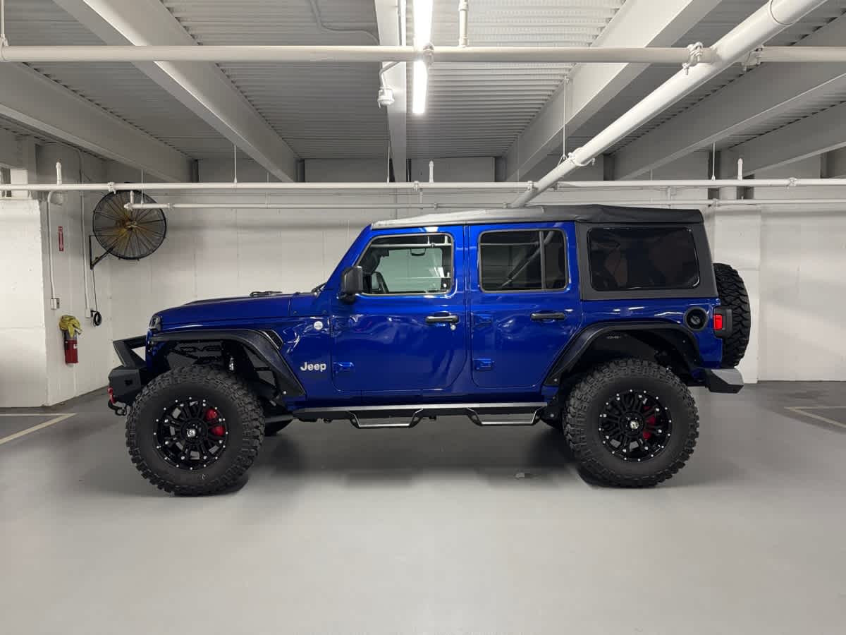 used 2019 Jeep Wrangler Unlimited car, priced at $34,997