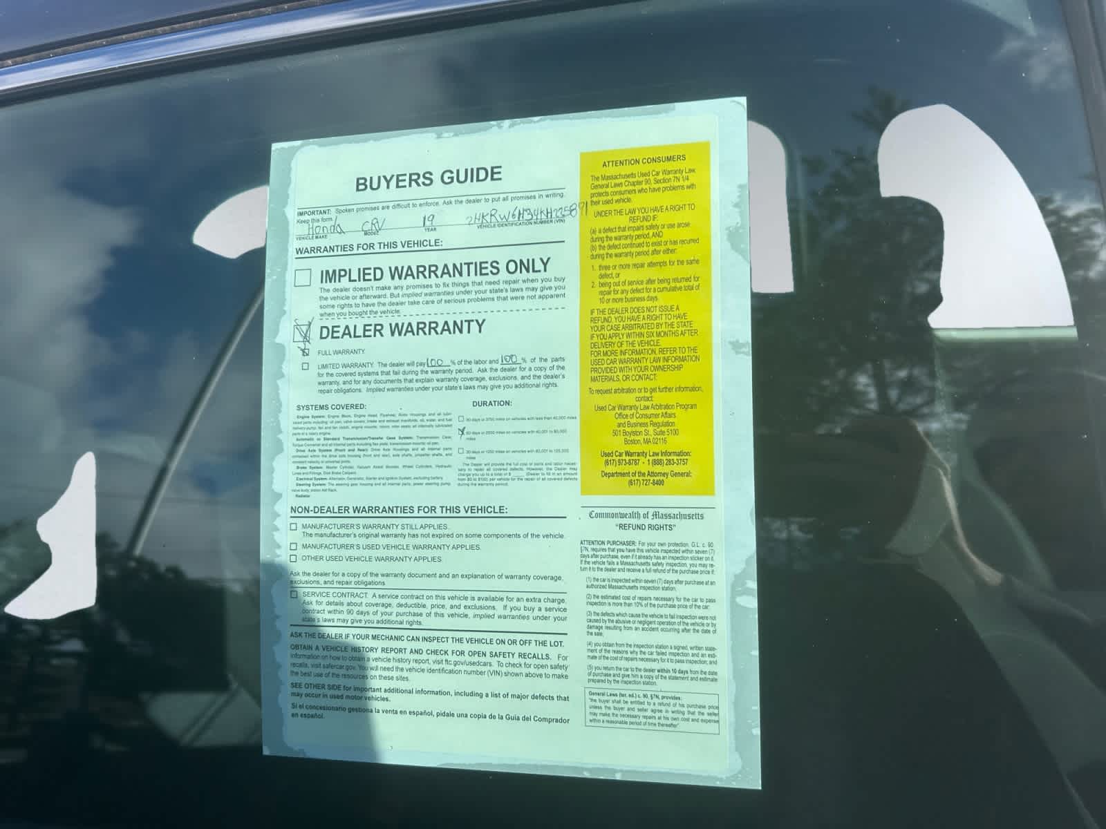 used 2019 Honda CR-V car, priced at $22,497