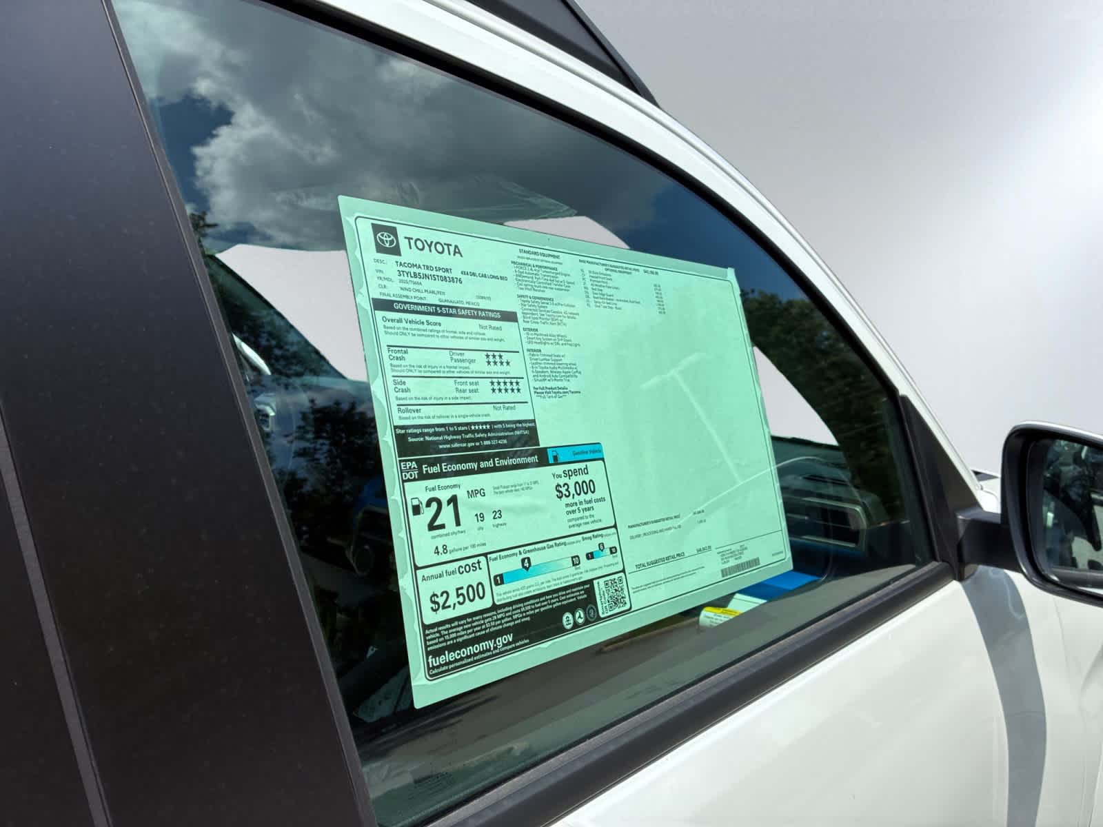 new 2025 Toyota Tacoma car, priced at $48,943