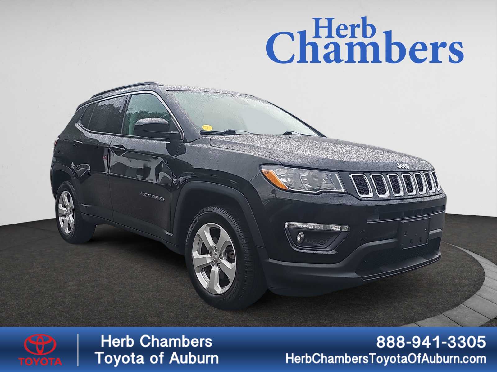 used 2020 Jeep Compass car, priced at $19,497