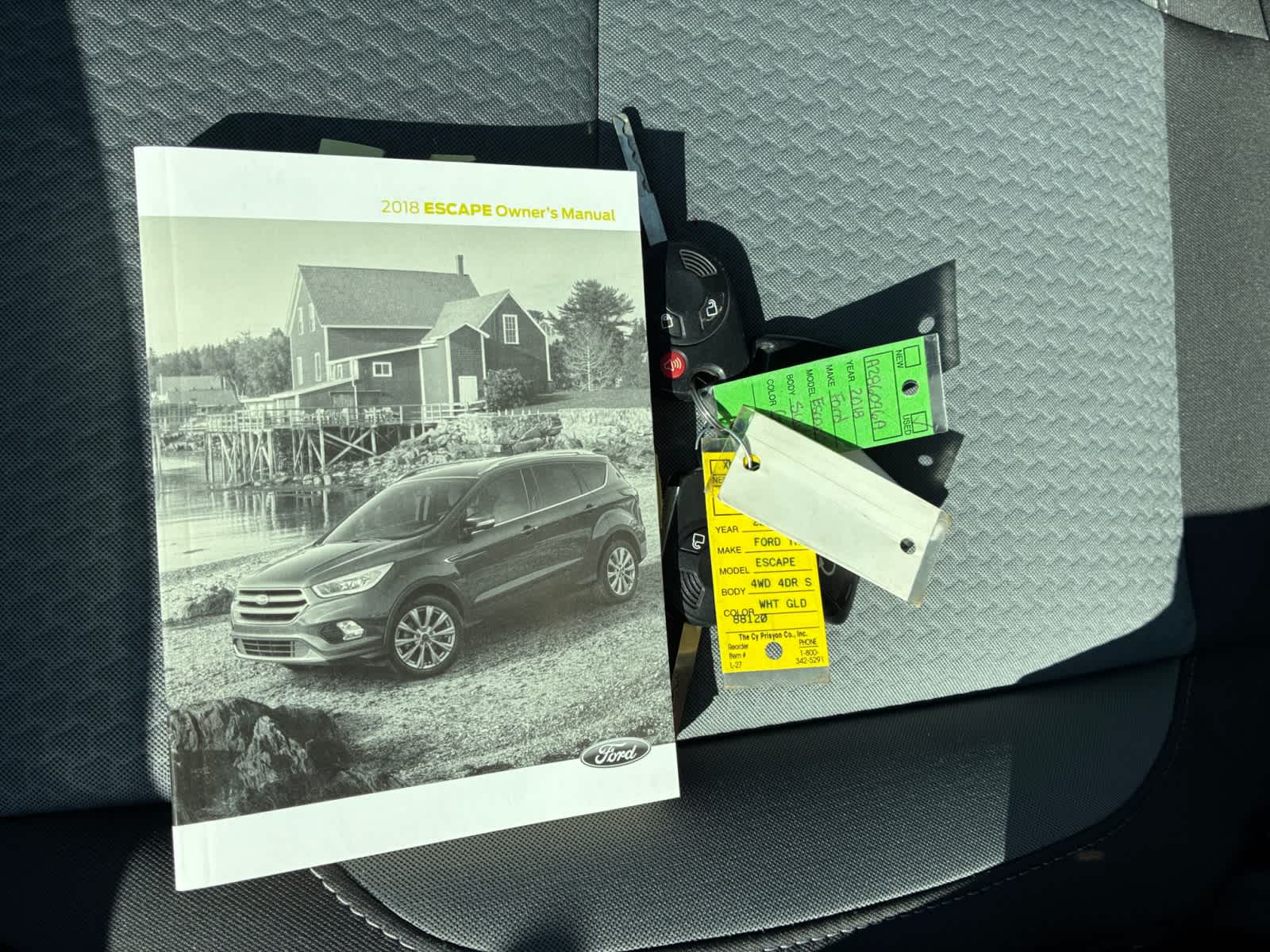 used 2018 Ford Escape car, priced at $19,998