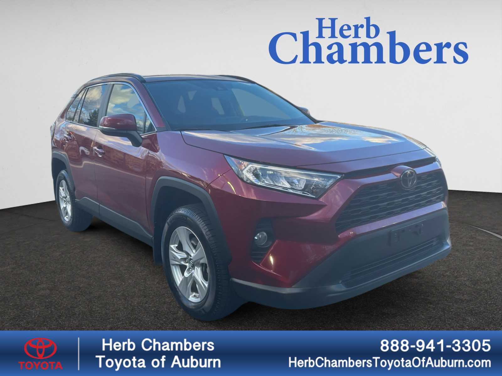 used 2019 Toyota RAV4 car, priced at $27,497