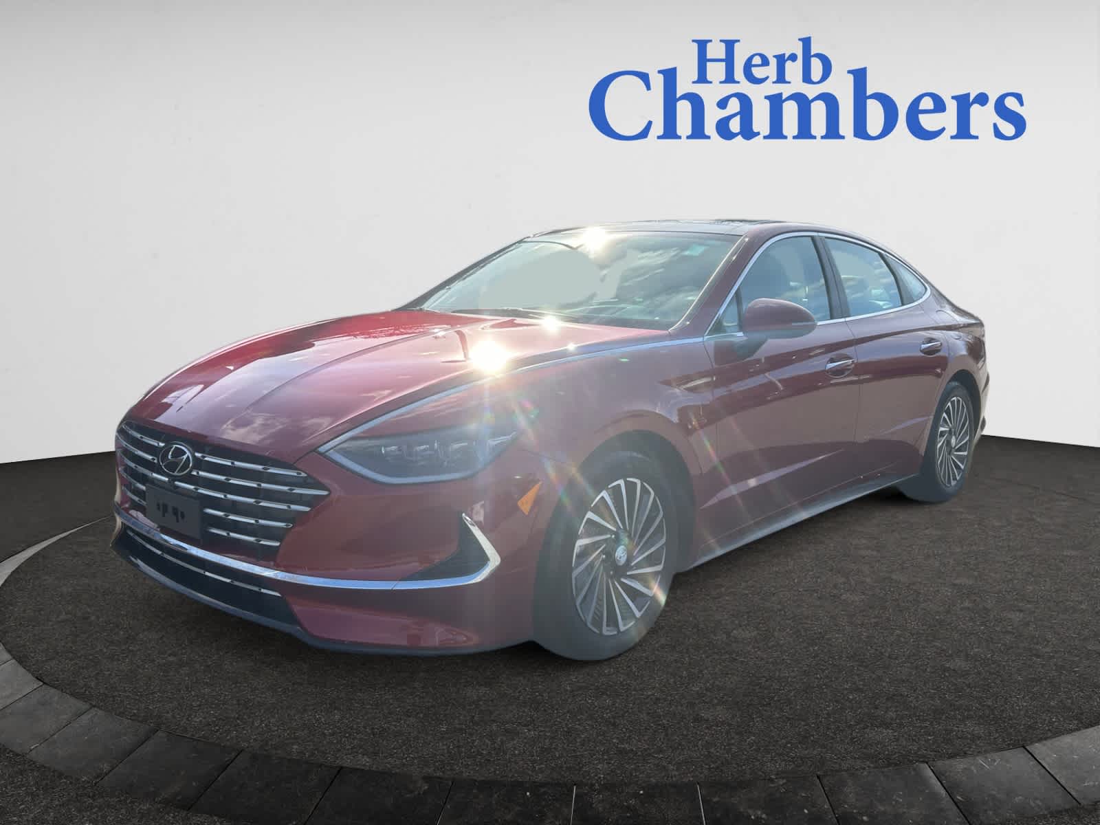 used 2023 Hyundai Sonata Hybrid car, priced at $27,497
