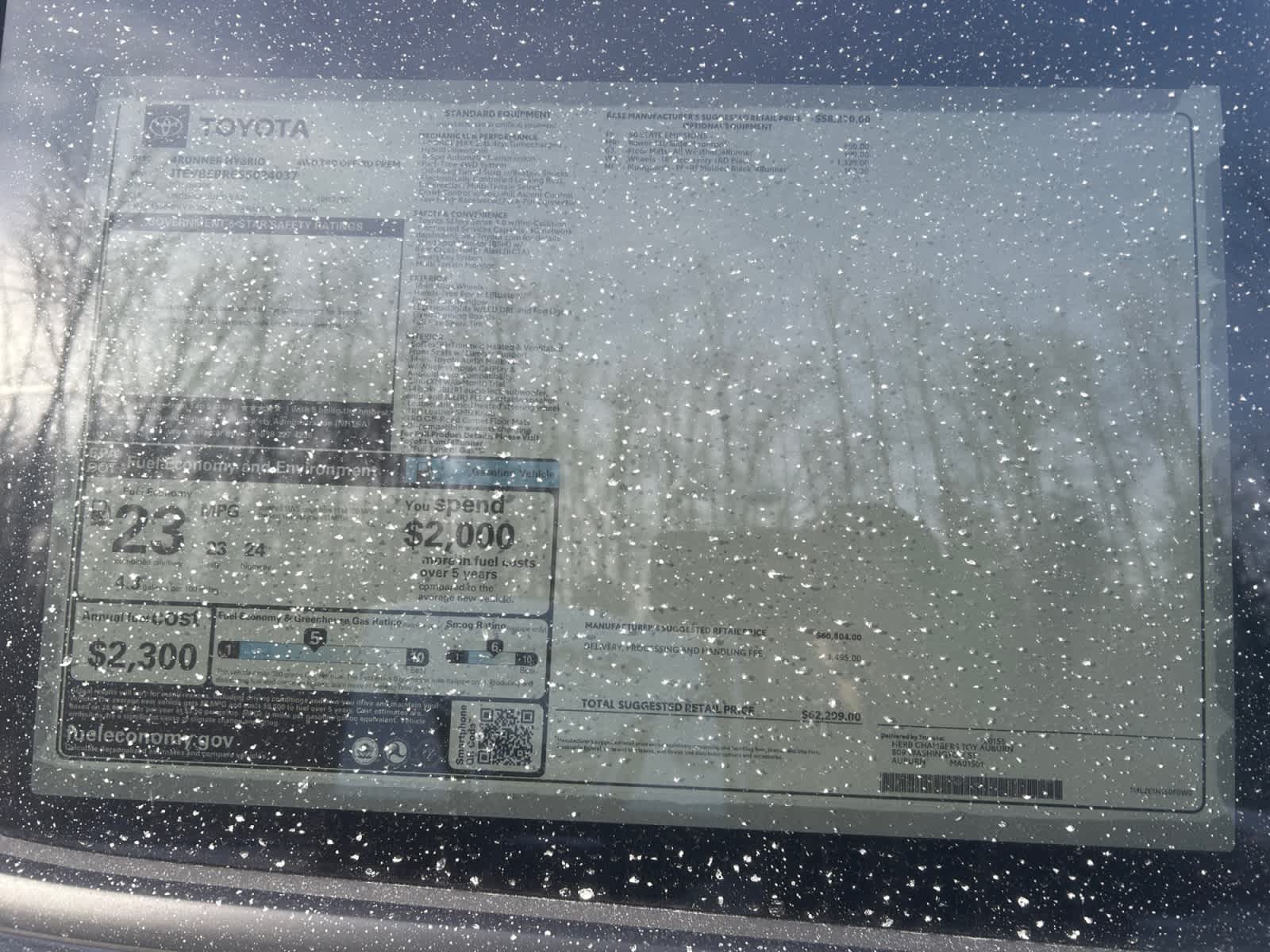 new 2025 Toyota 4Runner i-FORCE MAX car, priced at $62,299