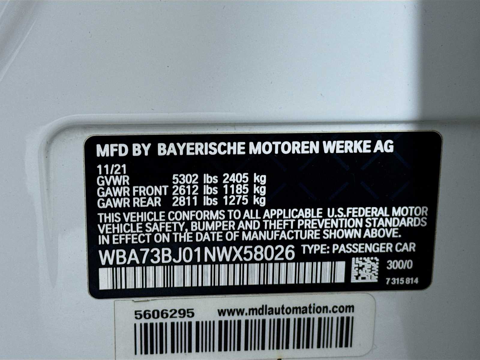 used 2022 BMW 540i car, priced at $42,998