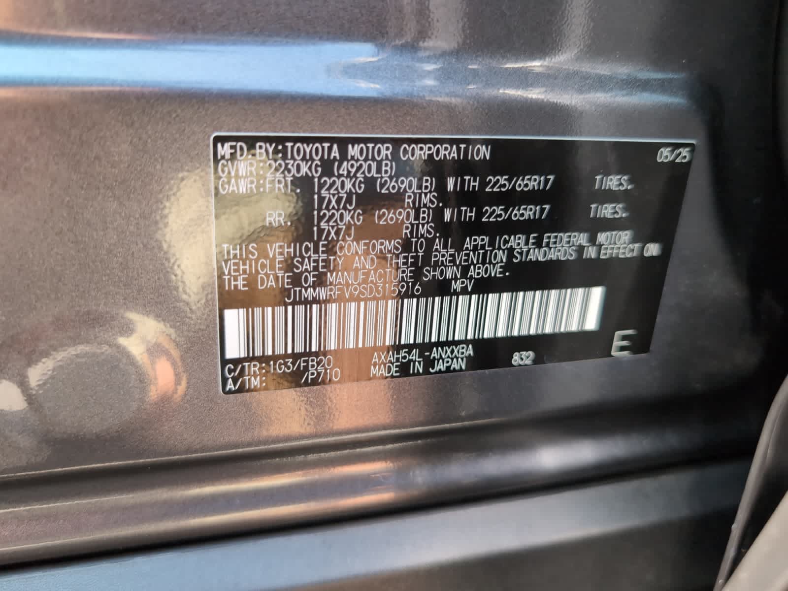 used 2025 Toyota RAV4 car, priced at $34,998