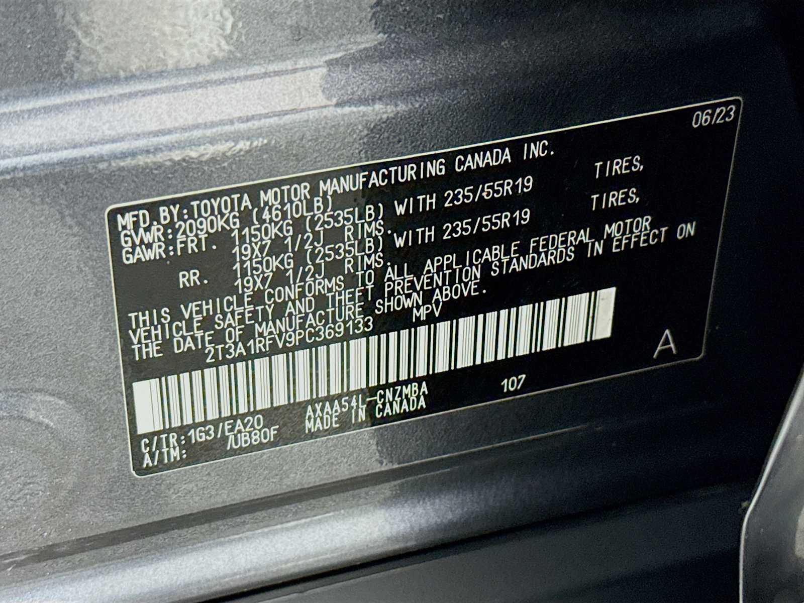 used 2023 Toyota RAV4 car, priced at $35,998