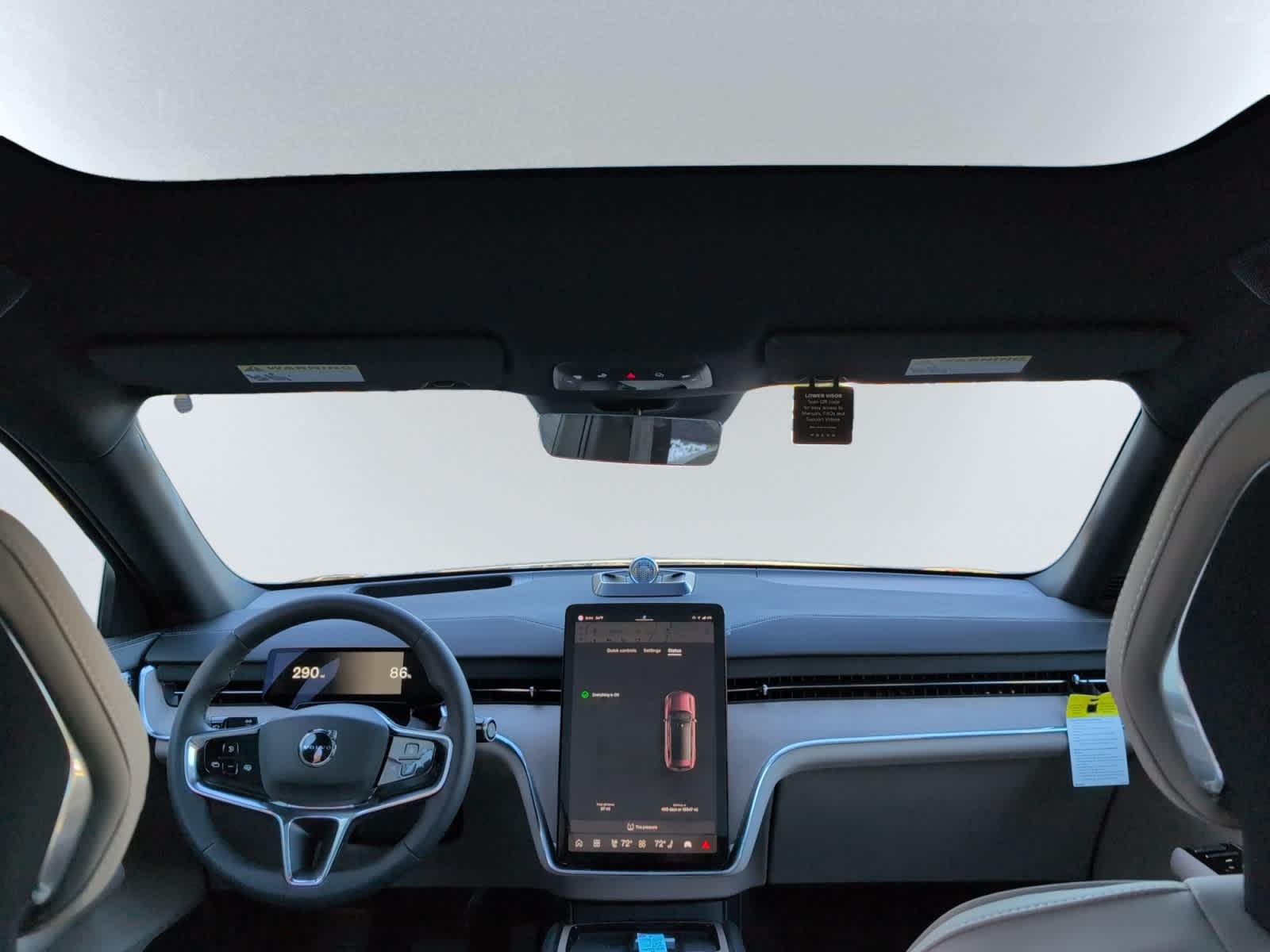 new 2025 Volvo EX90 car, priced at $95,140