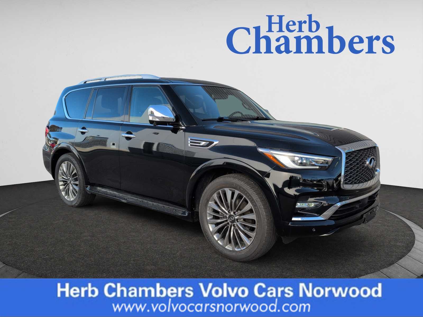 used 2021 INFINITI QX80 car, priced at $30,998