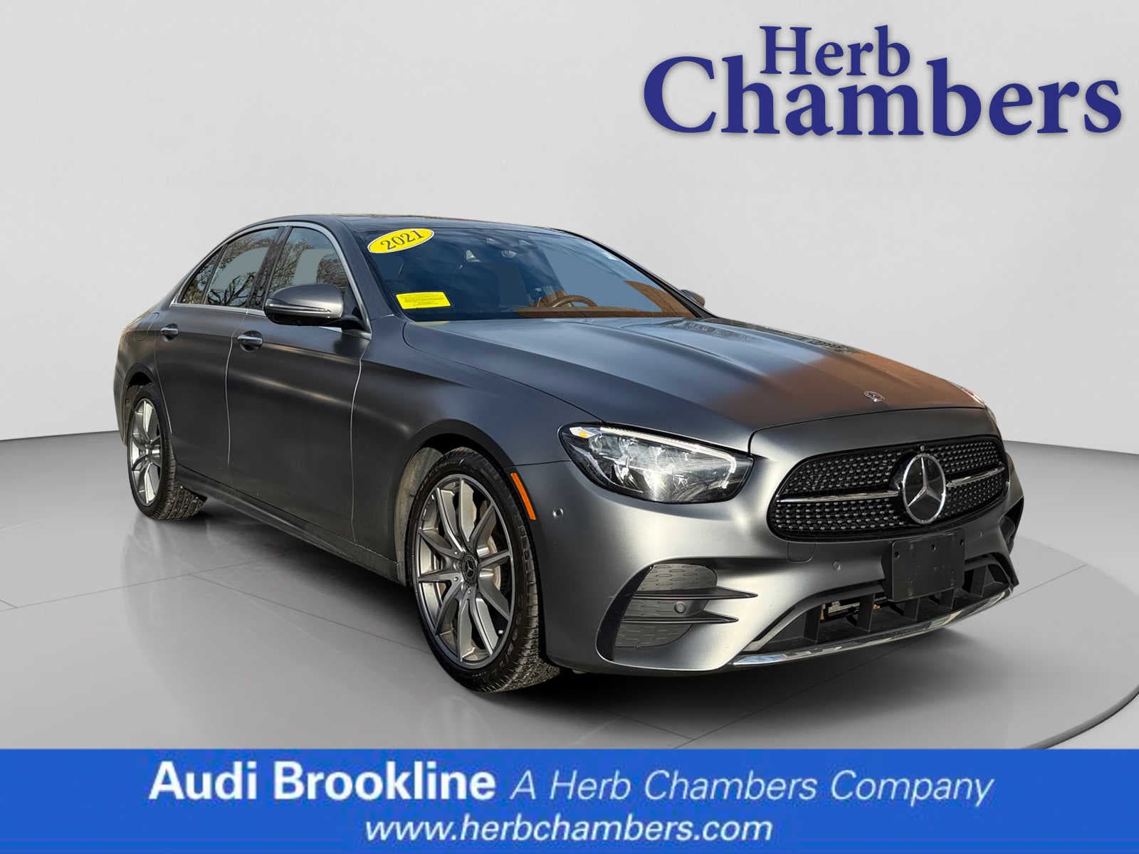 used 2021 Mercedes-Benz E-Class car, priced at $32,998