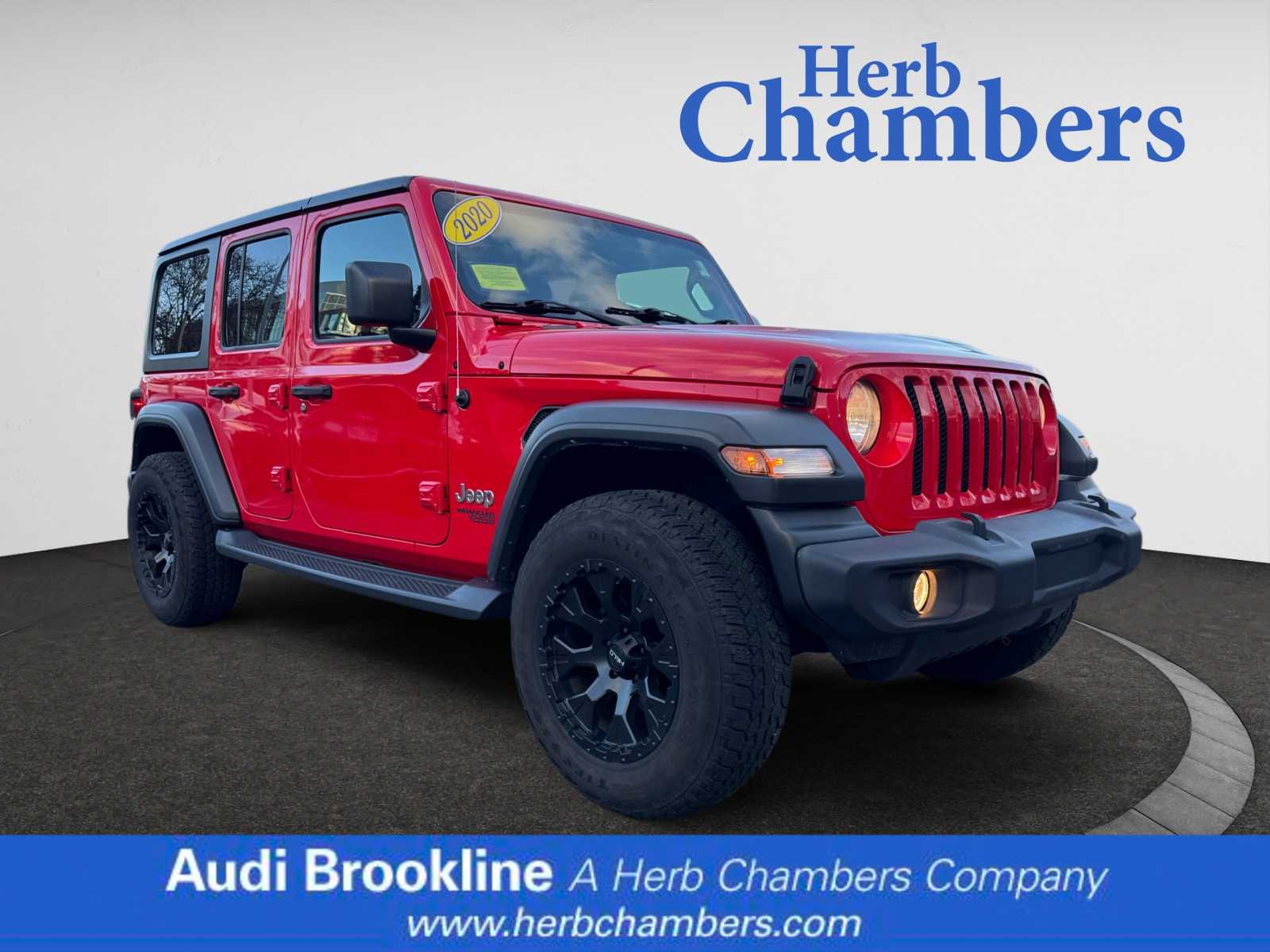 used 2020 Jeep Wrangler Unlimited car, priced at $27,998