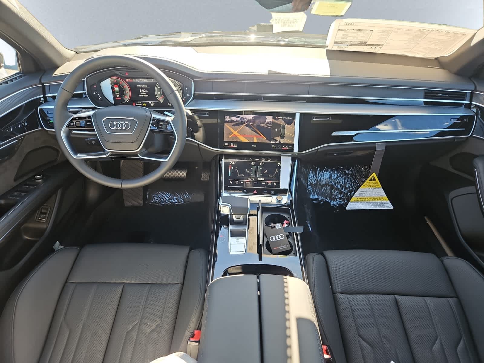 new 2025 Audi A8 car, priced at $101,075