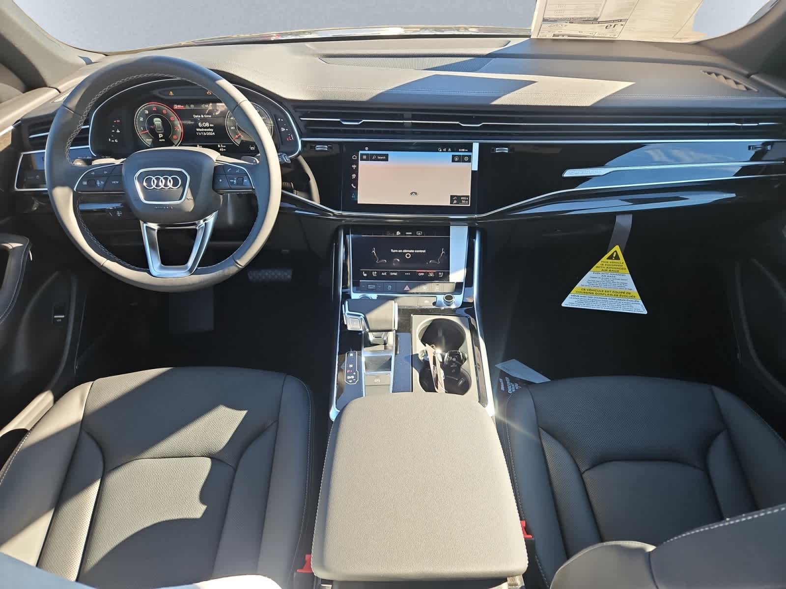 new 2025 Audi Q8 car, priced at $85,995