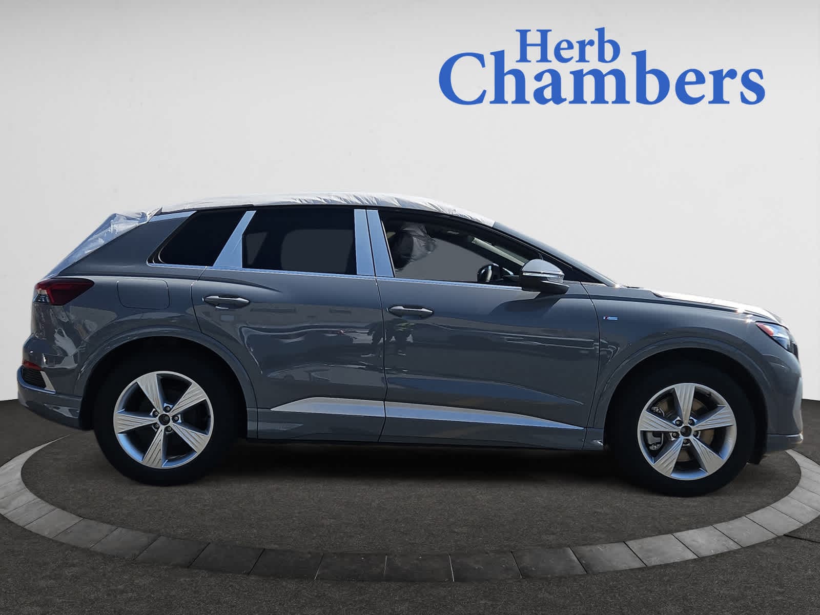 new 2025 Audi Q4 e-tron car, priced at $61,945