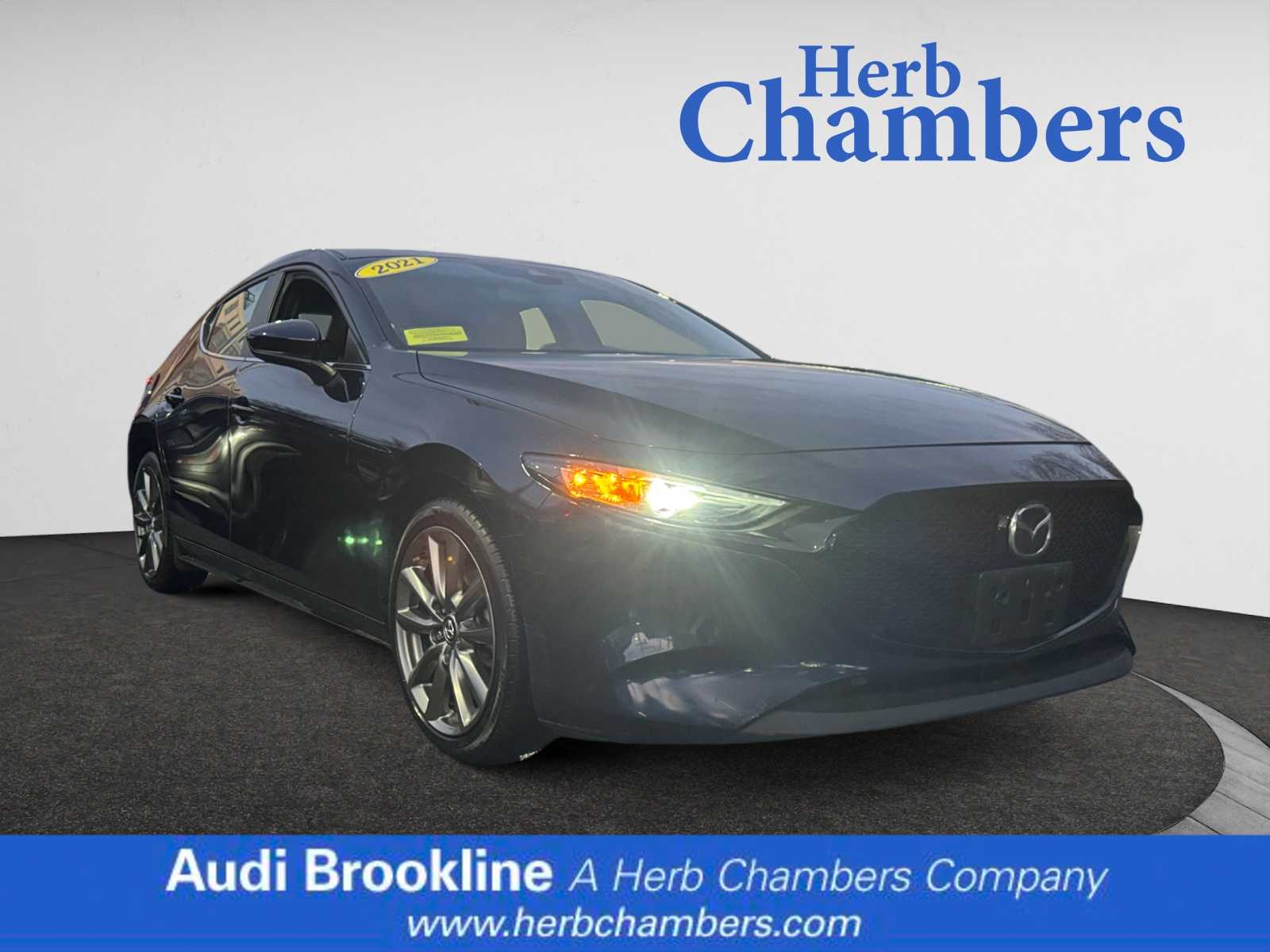 used 2021 Mazda Mazda3 Hatchback car, priced at $20,998