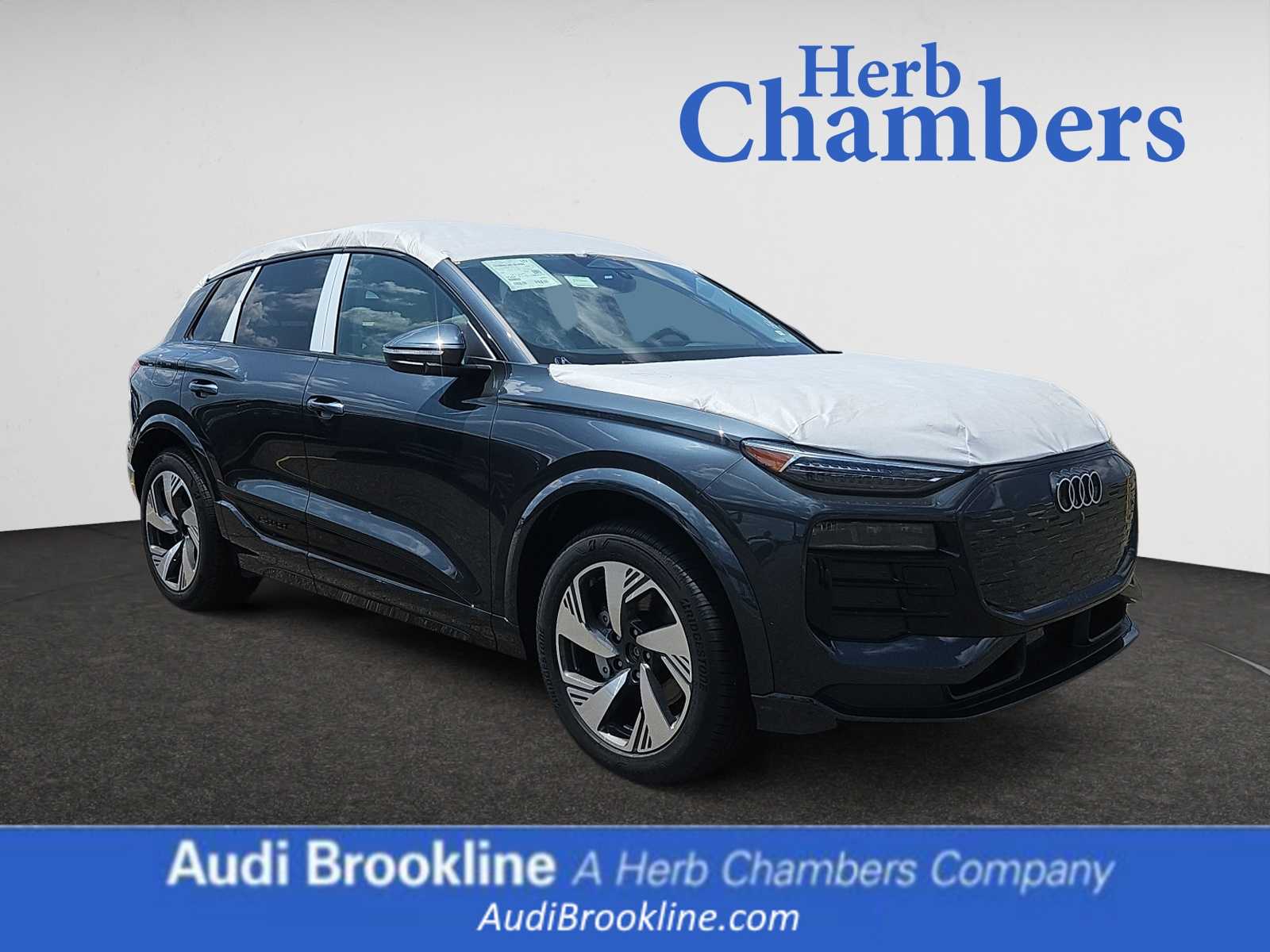 new 2025 Audi Q6 e-tron car, priced at $75,880
