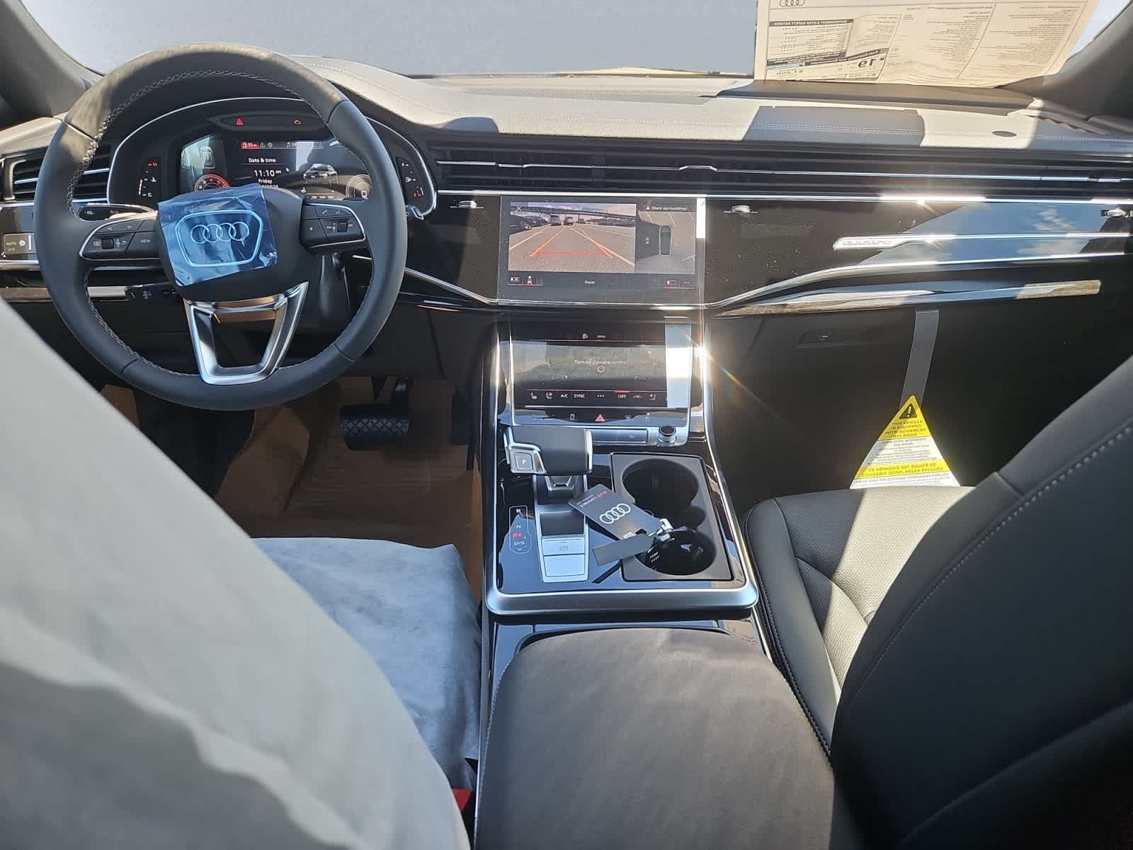 new 2025 Audi Q8 car, priced at $86,095