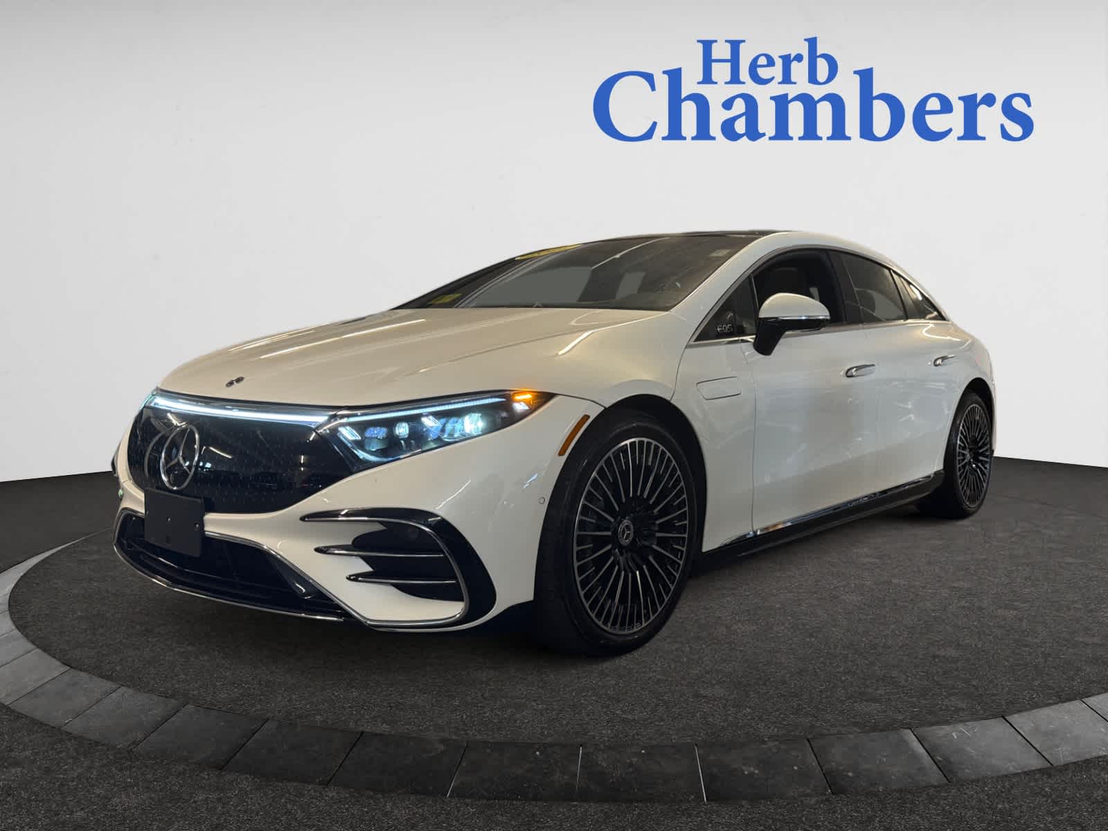 used 2022 Mercedes-Benz EQS car, priced at $53,998