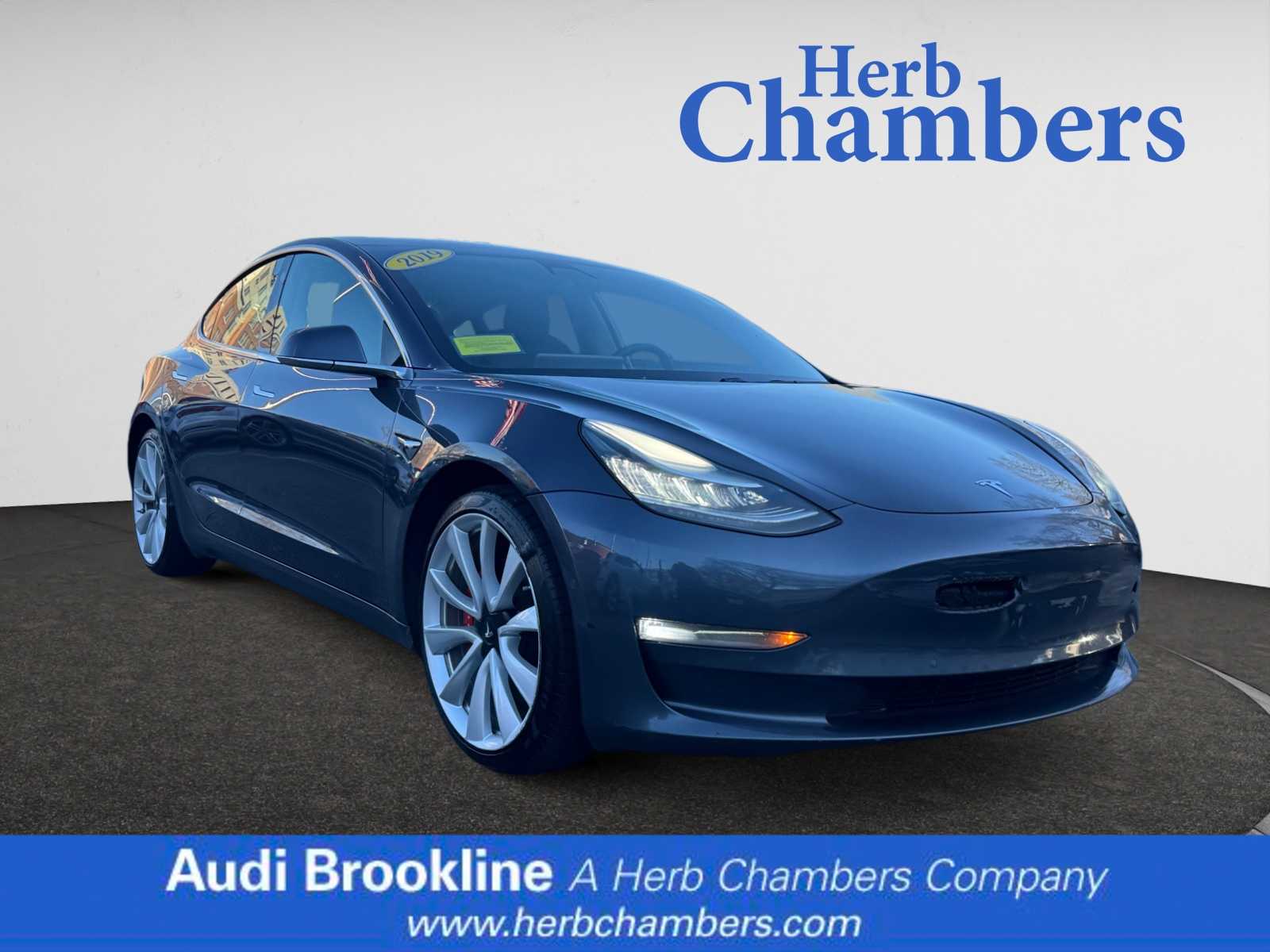 used 2019 Tesla Model 3 car, priced at $24,998