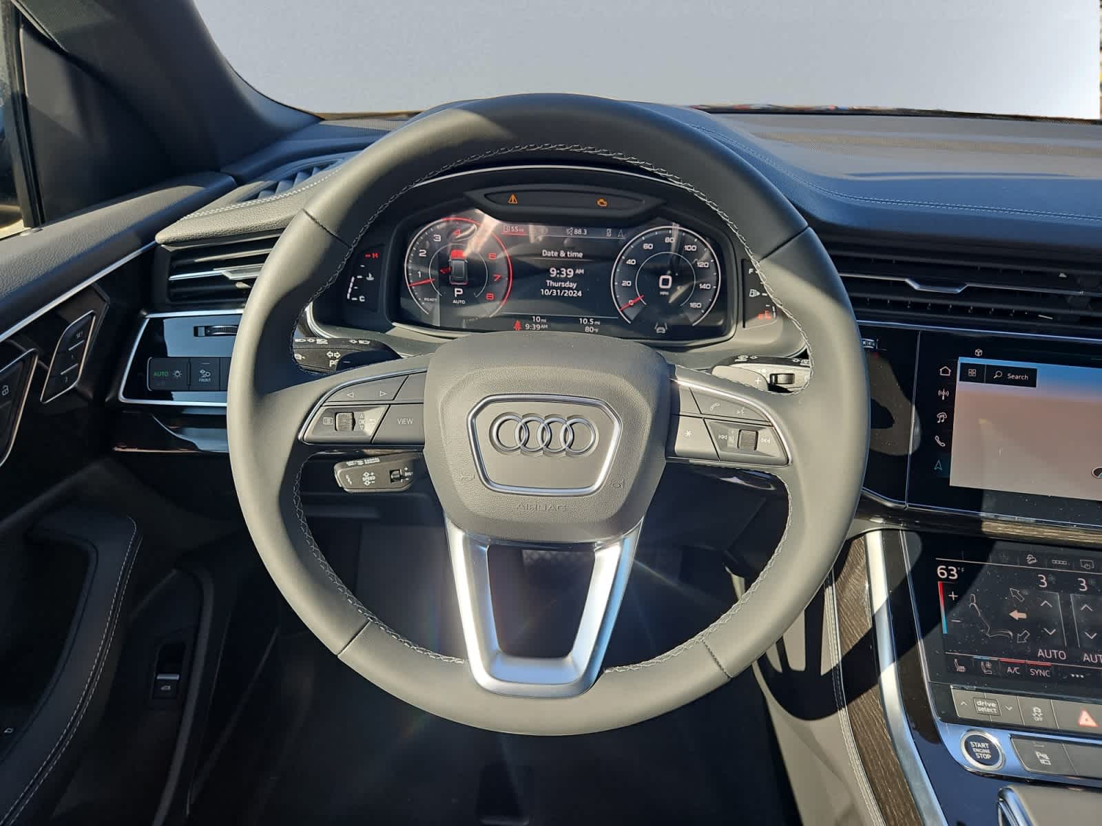 new 2025 Audi Q8 car, priced at $85,995