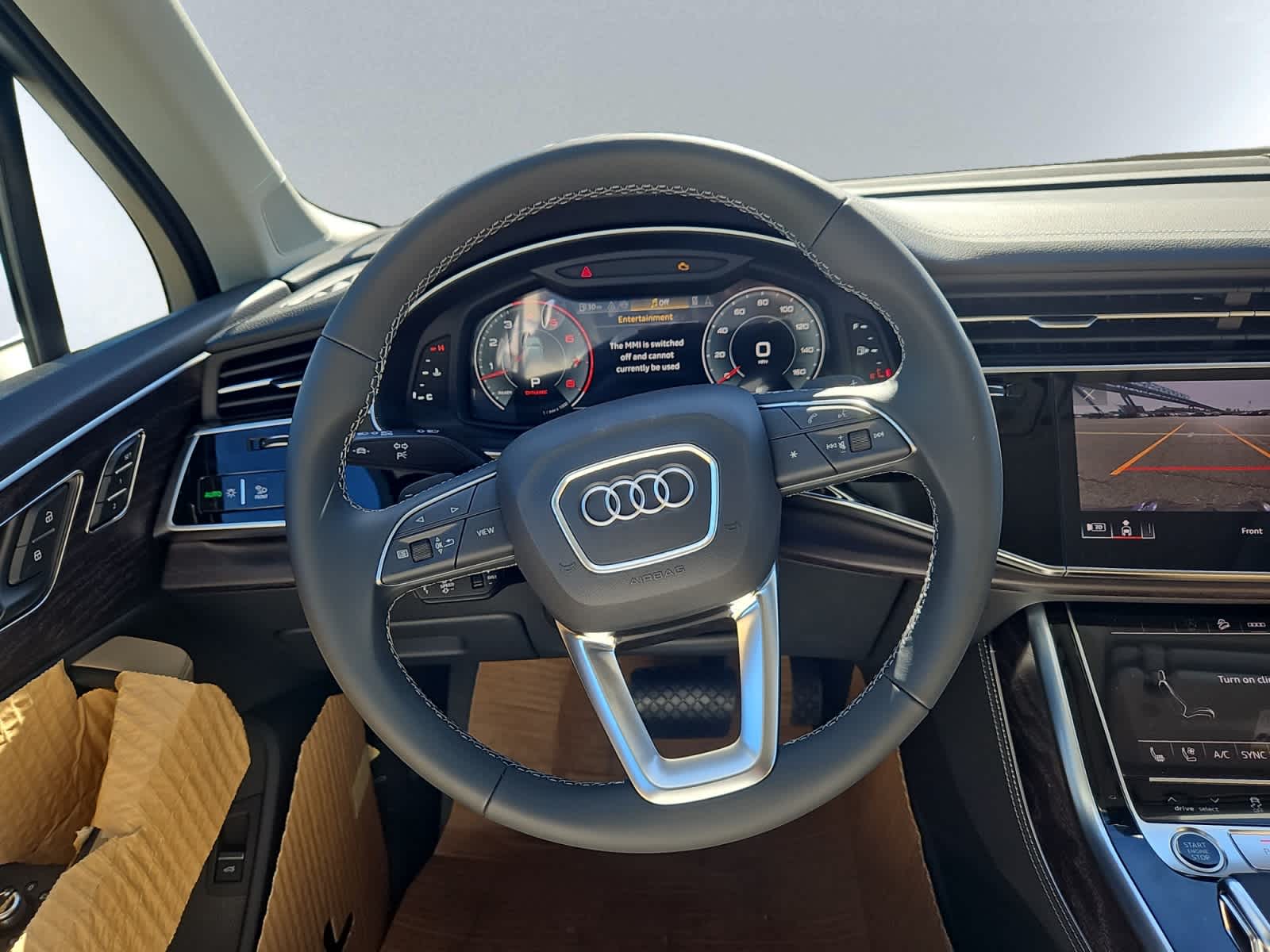 new 2025 Audi Q7 car, priced at $76,990
