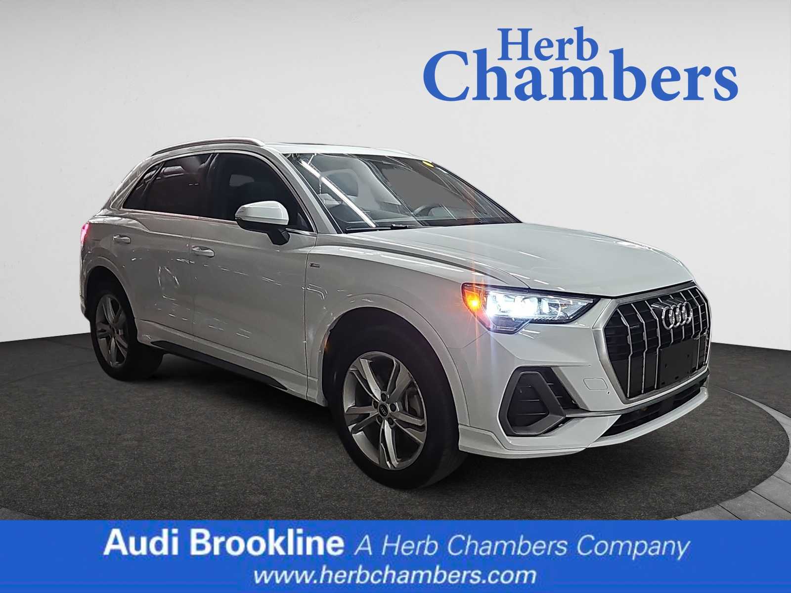 used 2021 Audi Q3 car, priced at $26,998