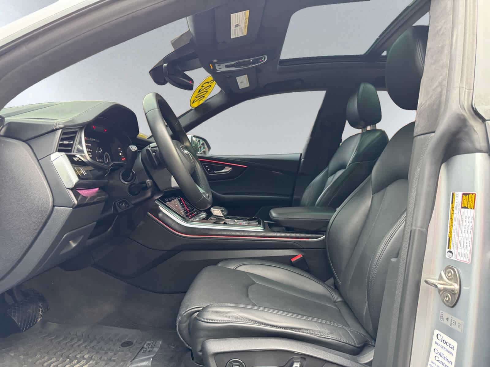 used 2023 Audi Q8 car, priced at $60,598