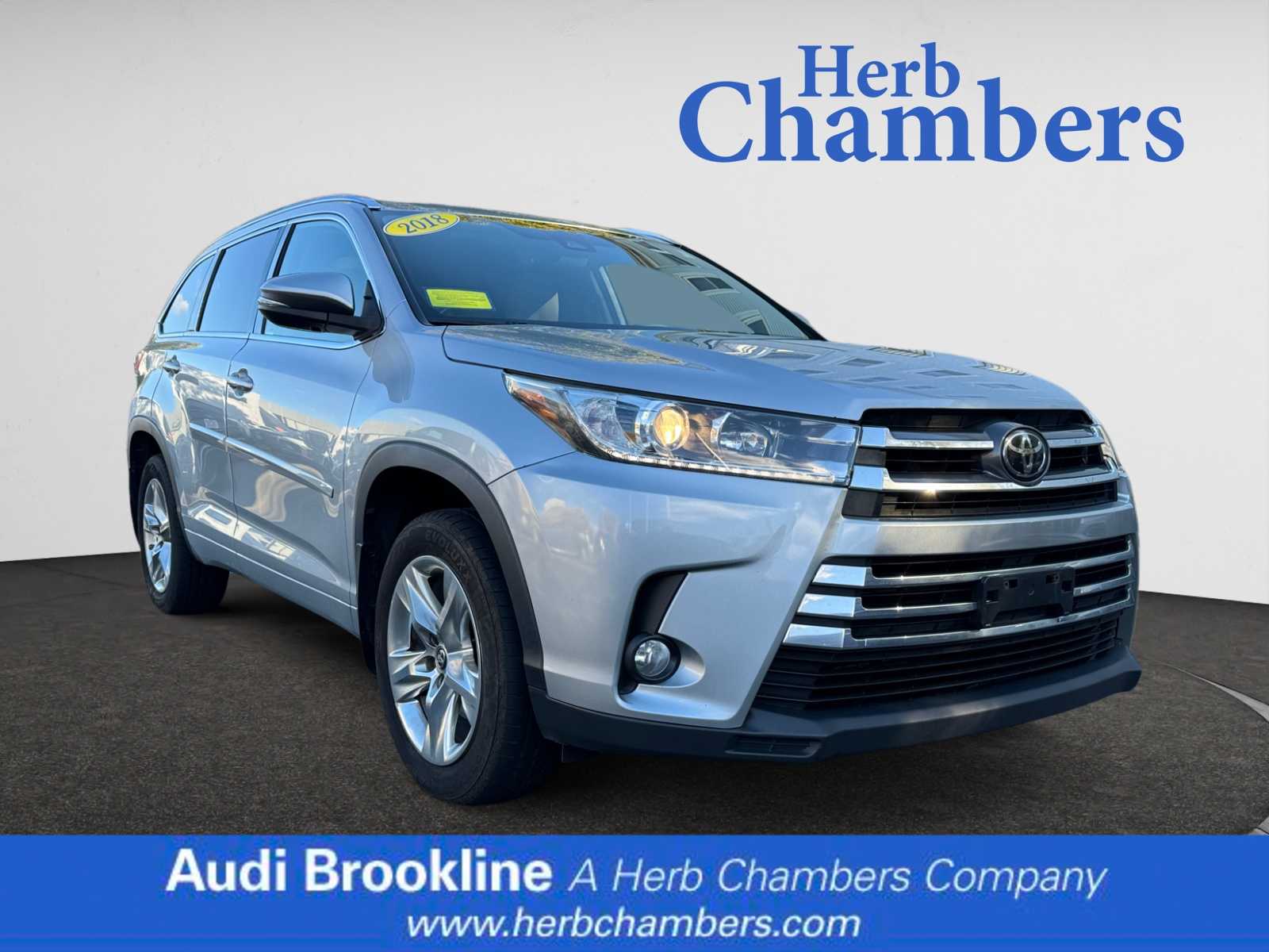 used 2018 Toyota Highlander car, priced at $20,998