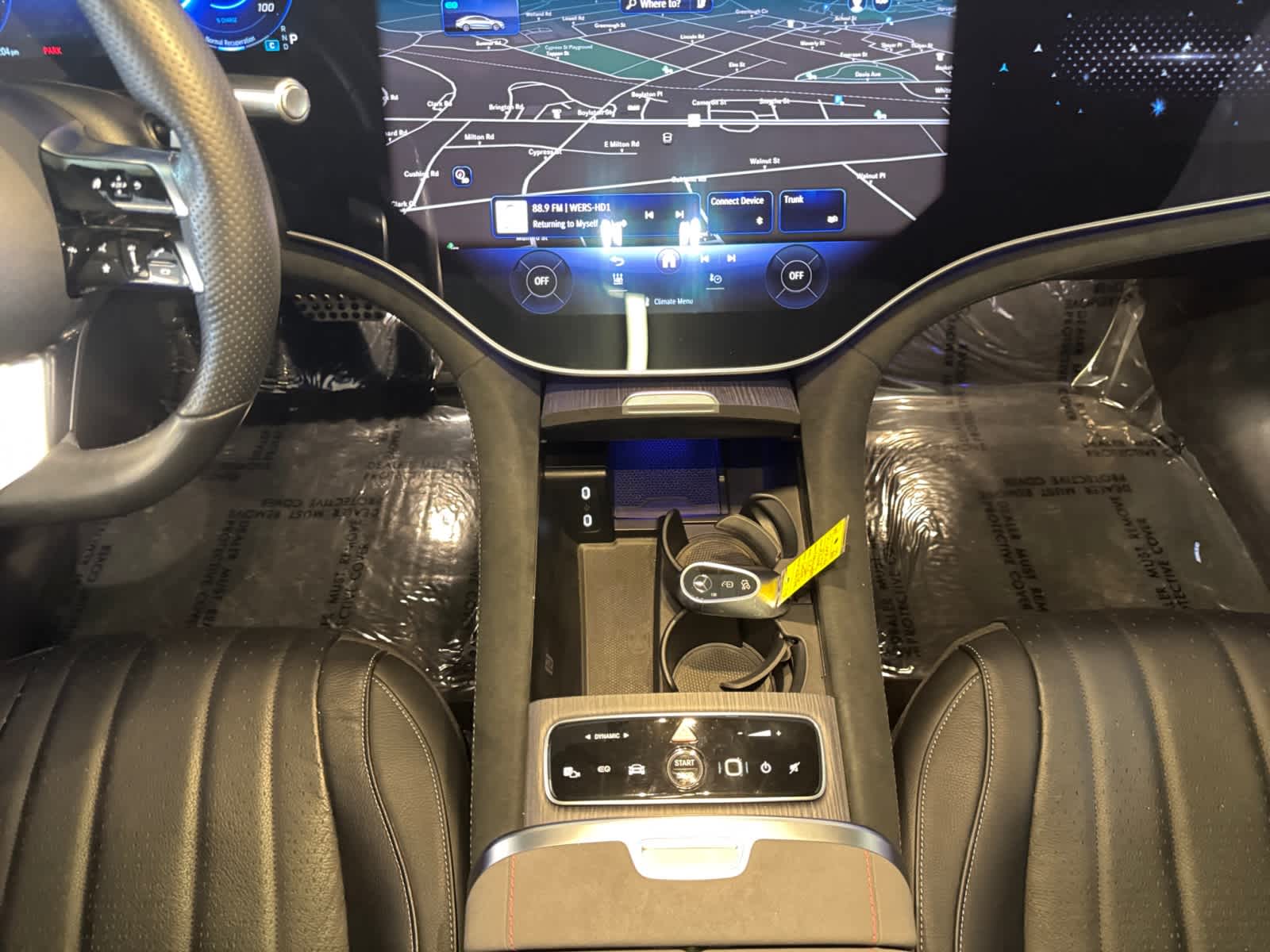 used 2022 Mercedes-Benz EQS car, priced at $53,998