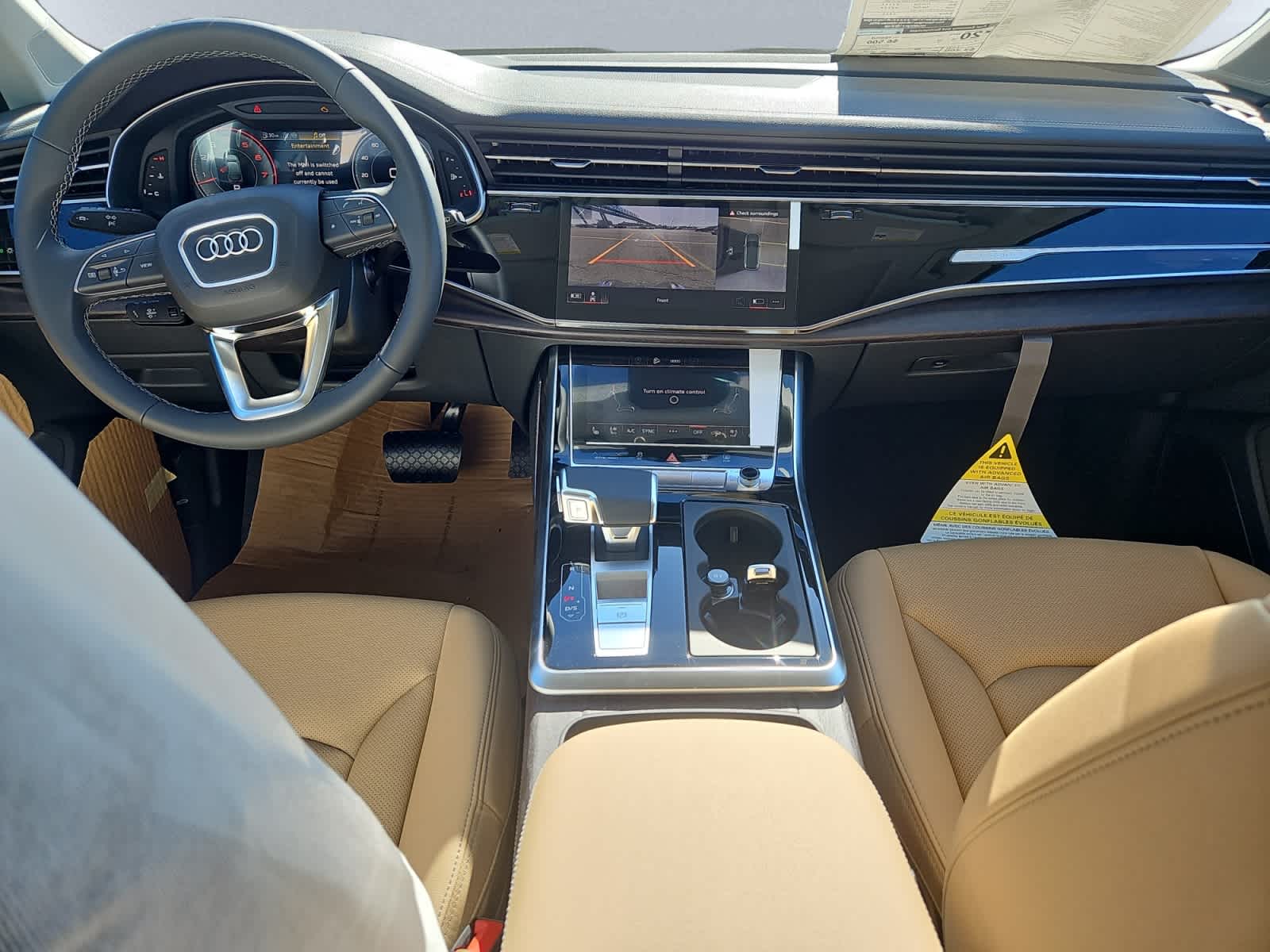 new 2025 Audi Q7 car, priced at $76,990