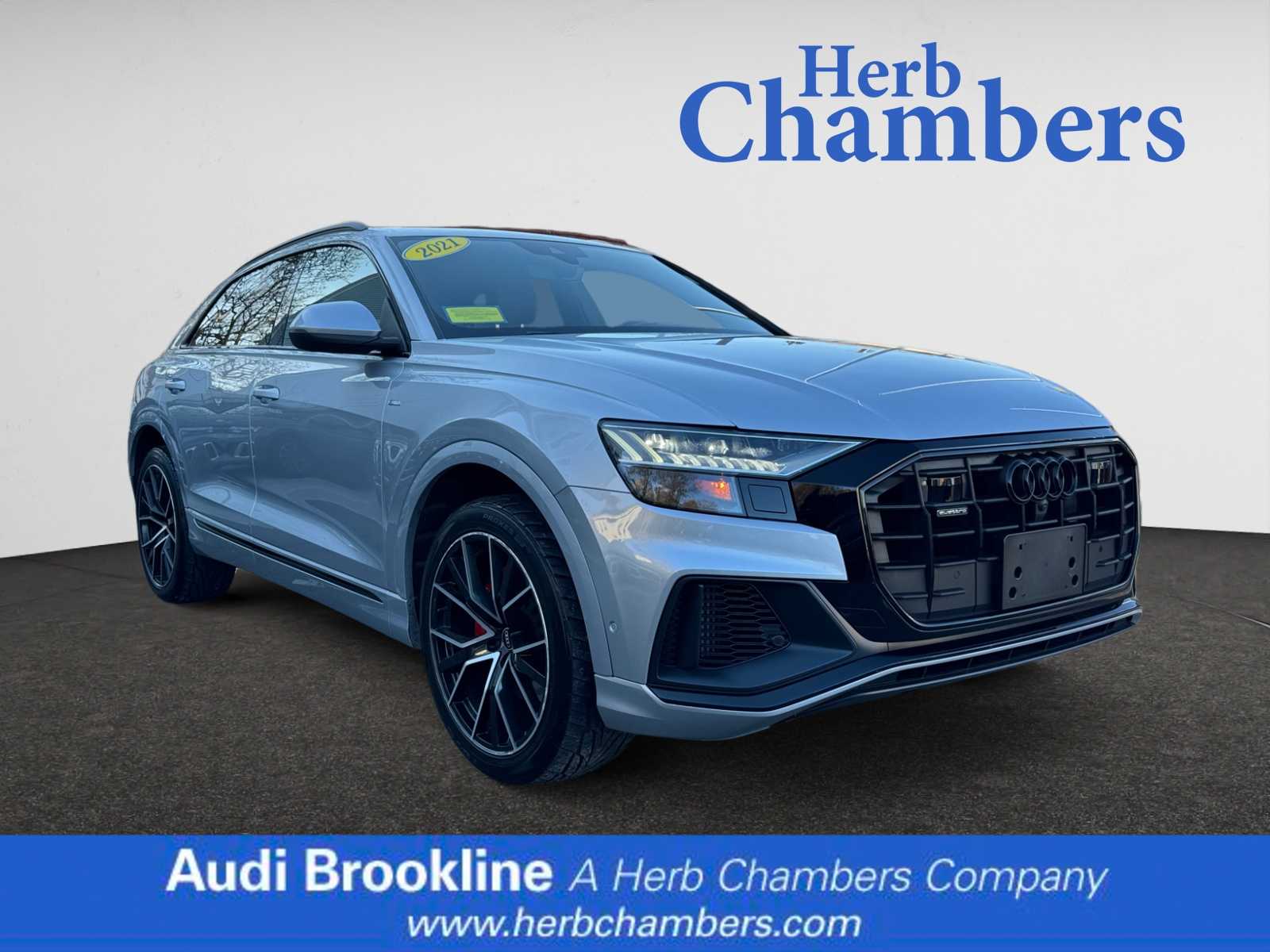 used 2021 Audi Q8 car, priced at $46,998