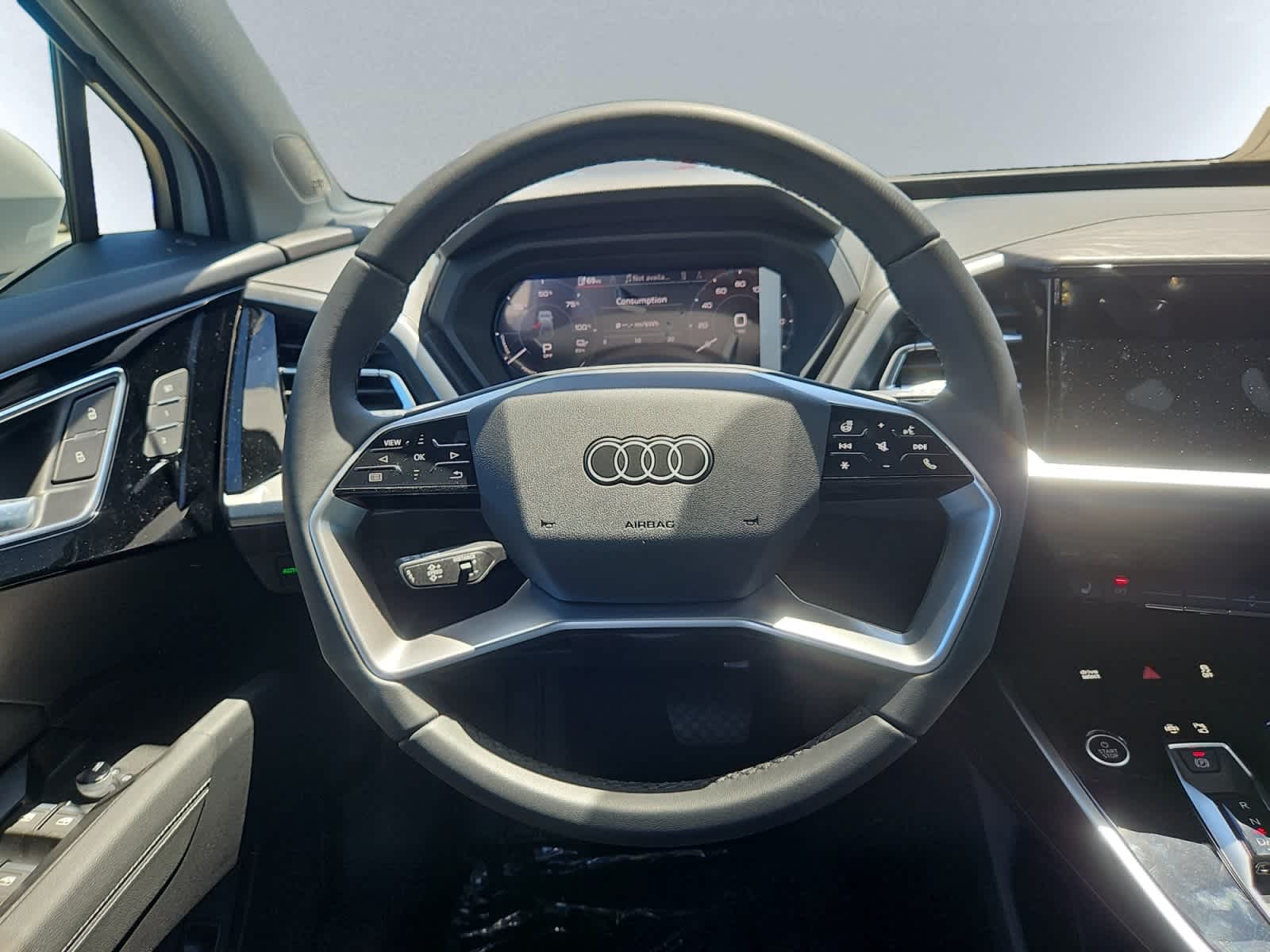 new 2025 Audi Q4 e-tron car, priced at $63,420
