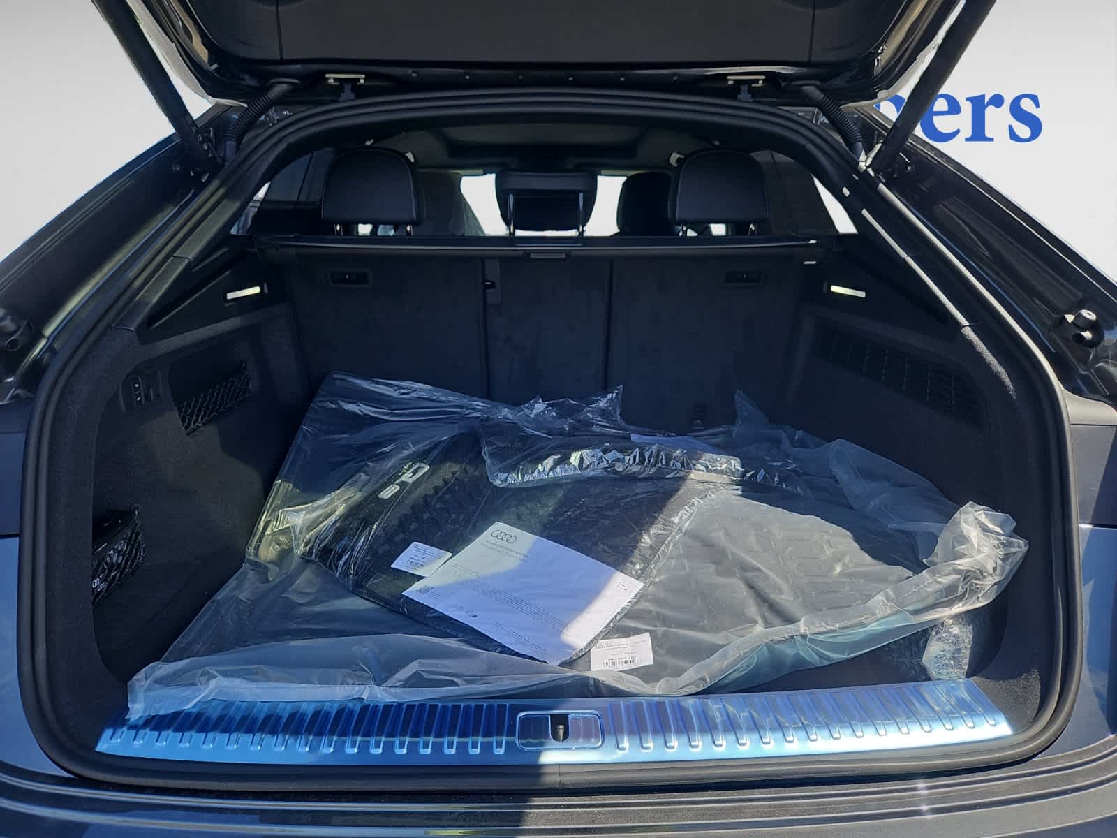 new 2025 Audi Q8 car, priced at $86,095