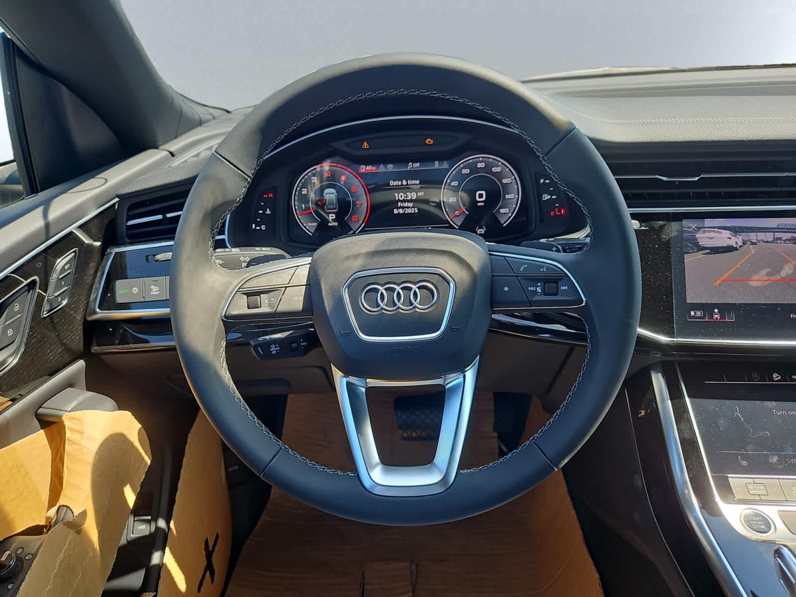 new 2025 Audi Q8 car, priced at $81,595